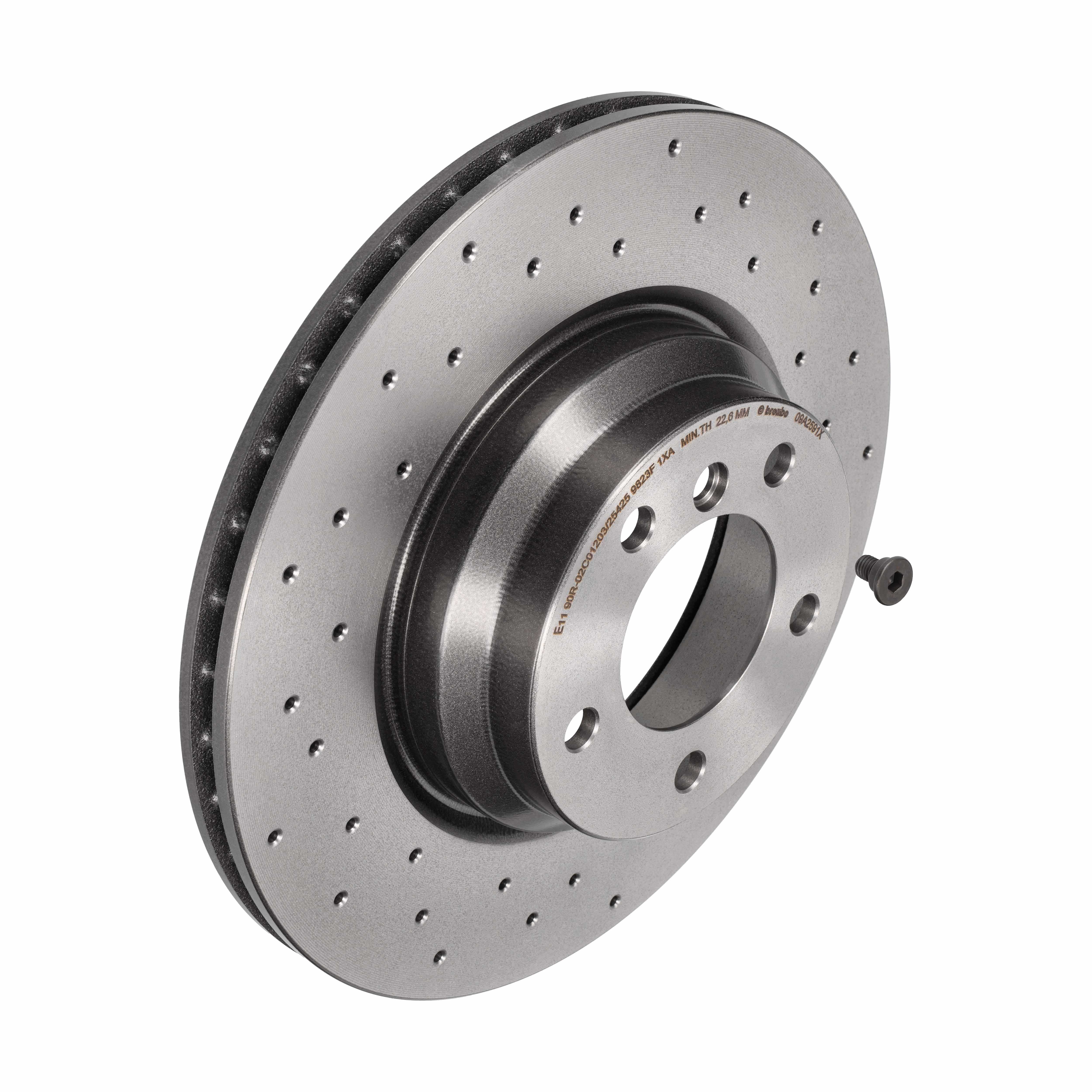 BREMBO Bremseskive 09a2591x 330mm 24mm for BMW (BRILLIANCE)