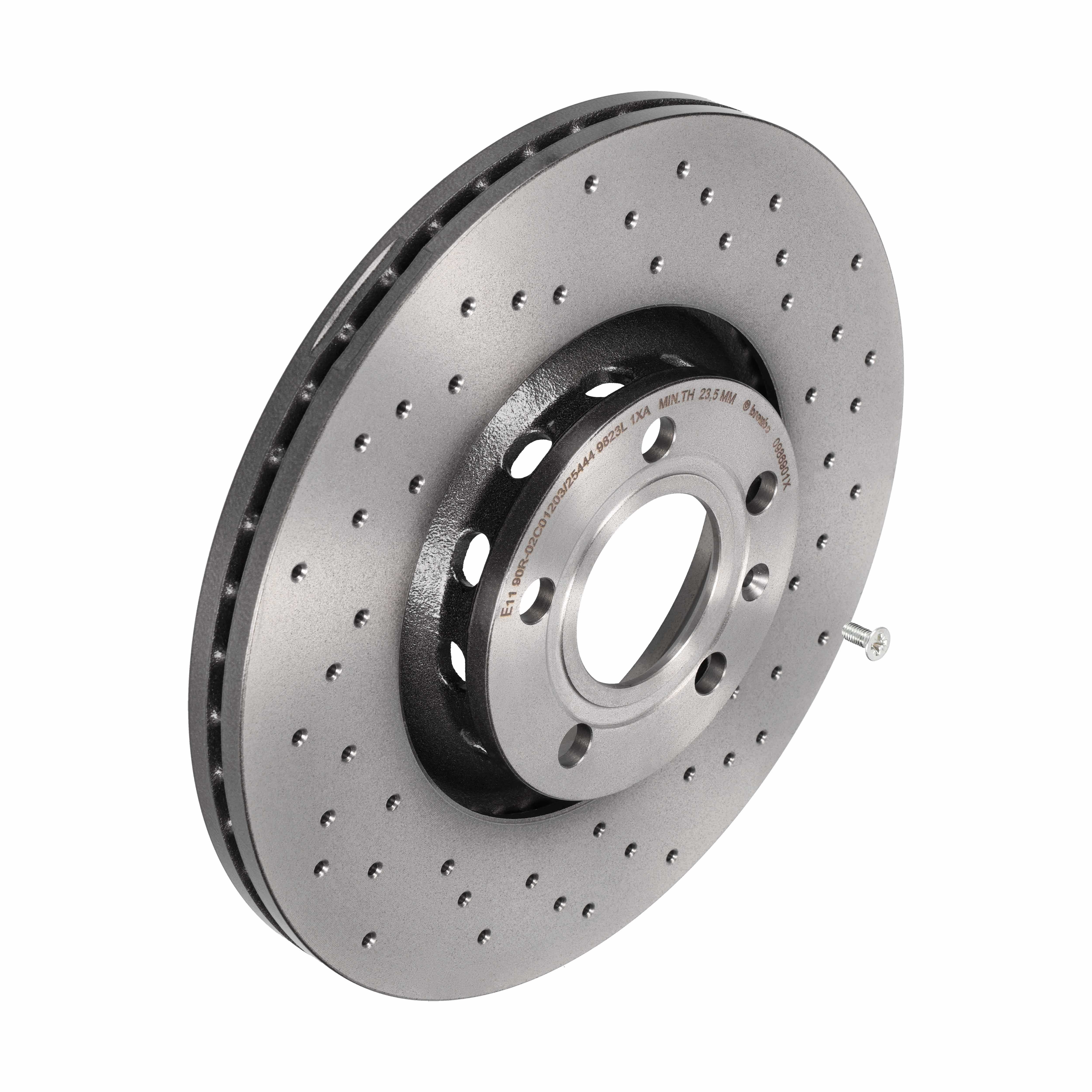 BREMBO Bremseskive 0986901x 312mm 25mm for VW AUDI (FAW) VW (SVW)