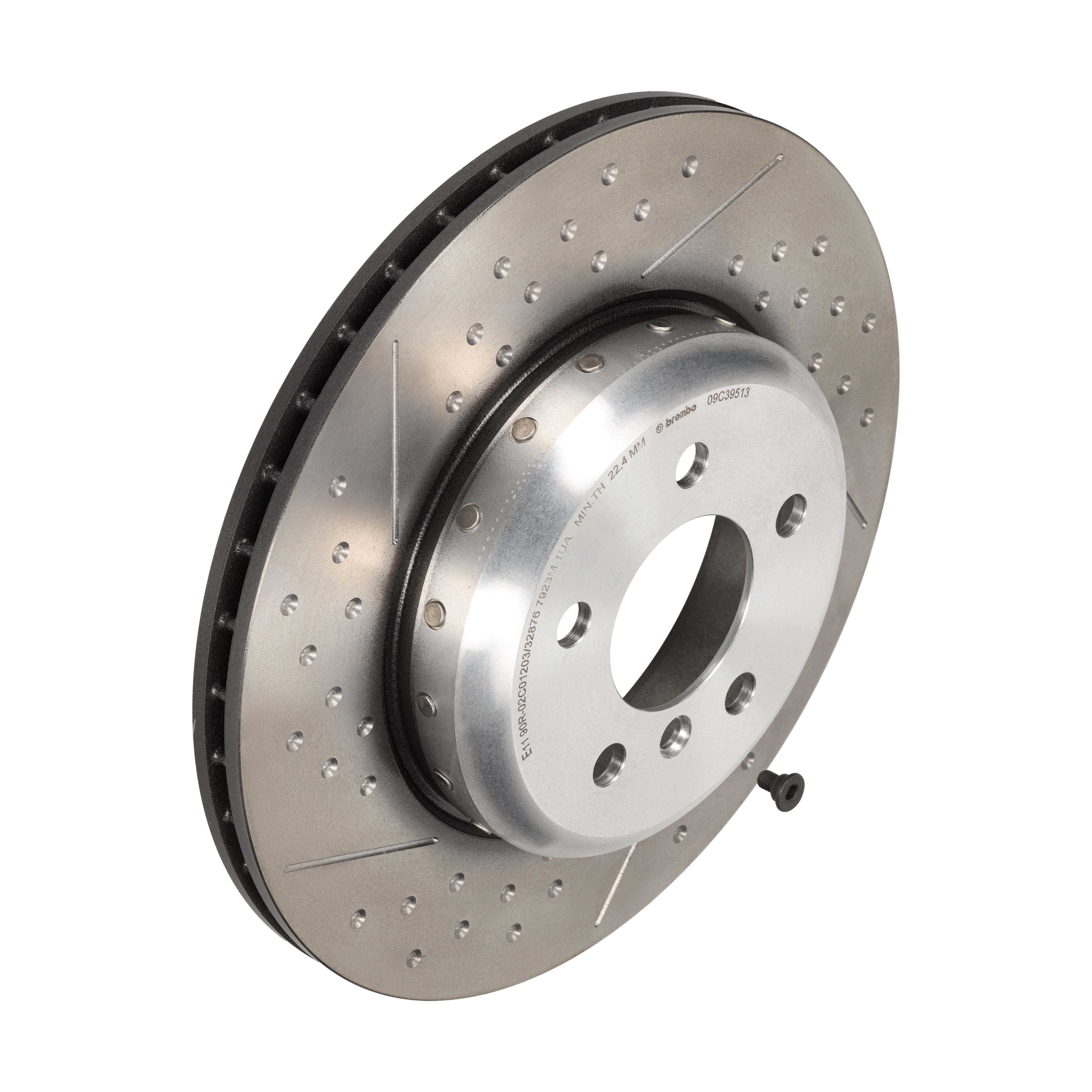 BREMBO Bremseskive 09.C395.13 345mm 24mm for BMW