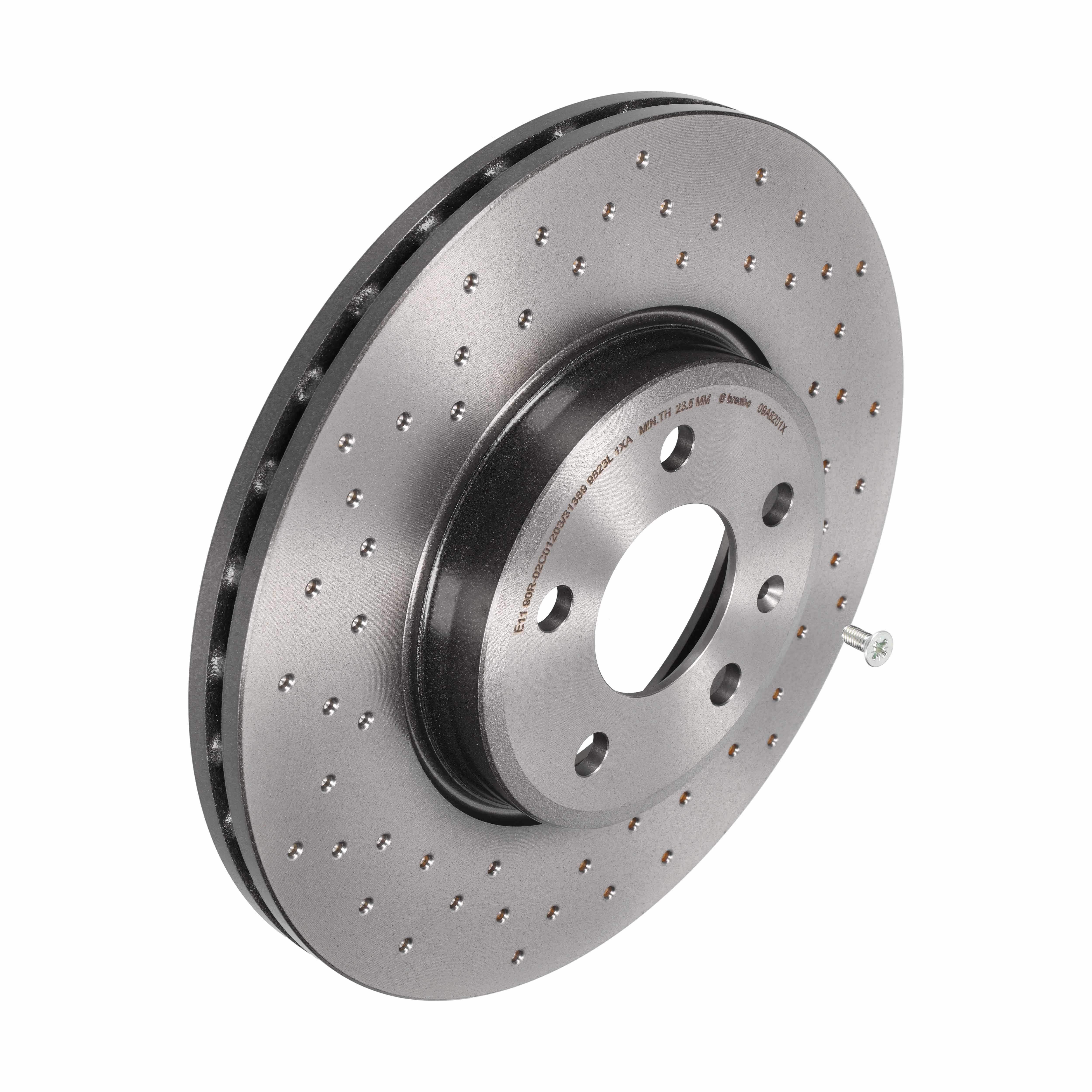 BREMBO Bremseskive 09a8201x 314mm 25mm for AUDI AUDI (FAW)