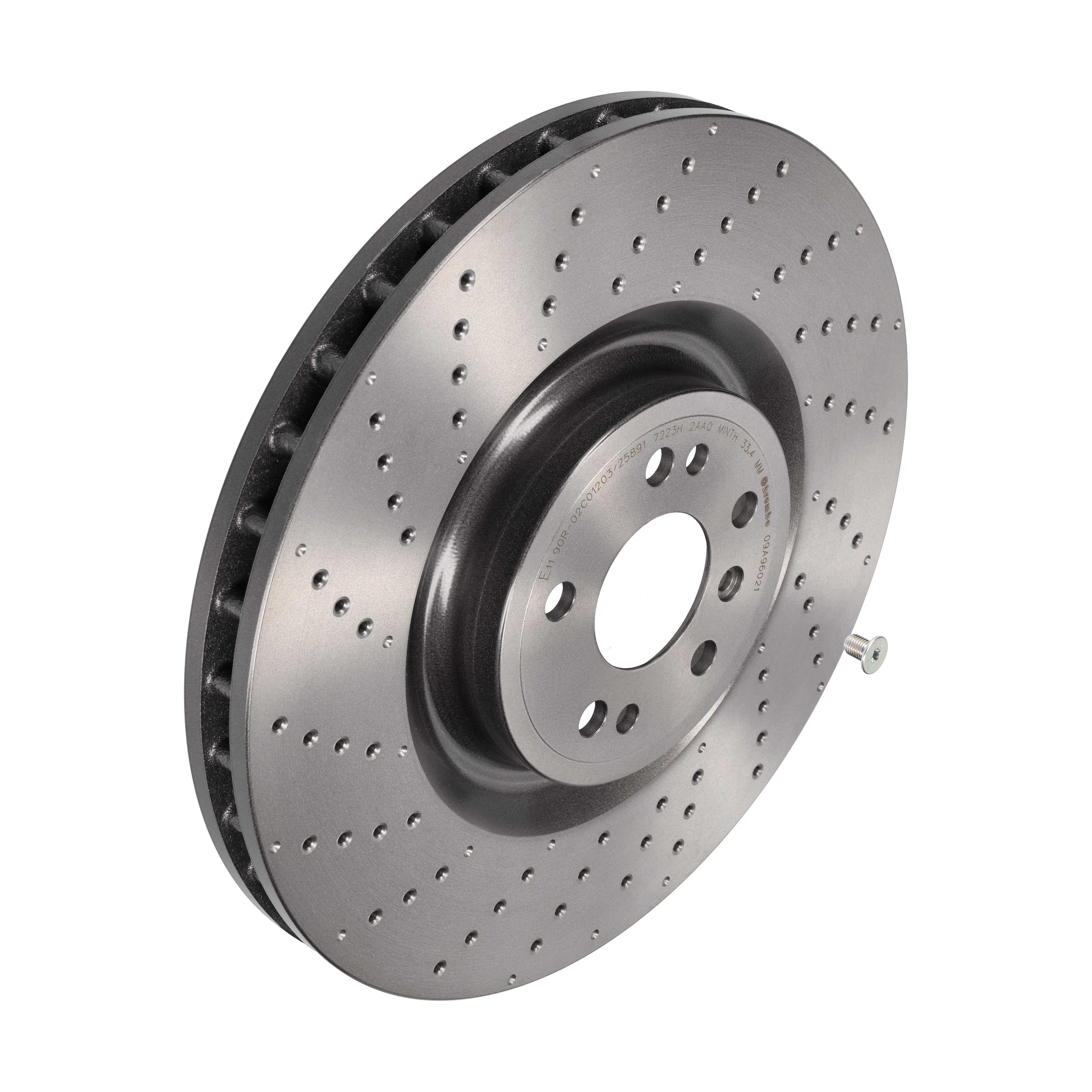 BREMBO Bremseskive 09a96021 375mm 36mm for MERCEDES-BENZ