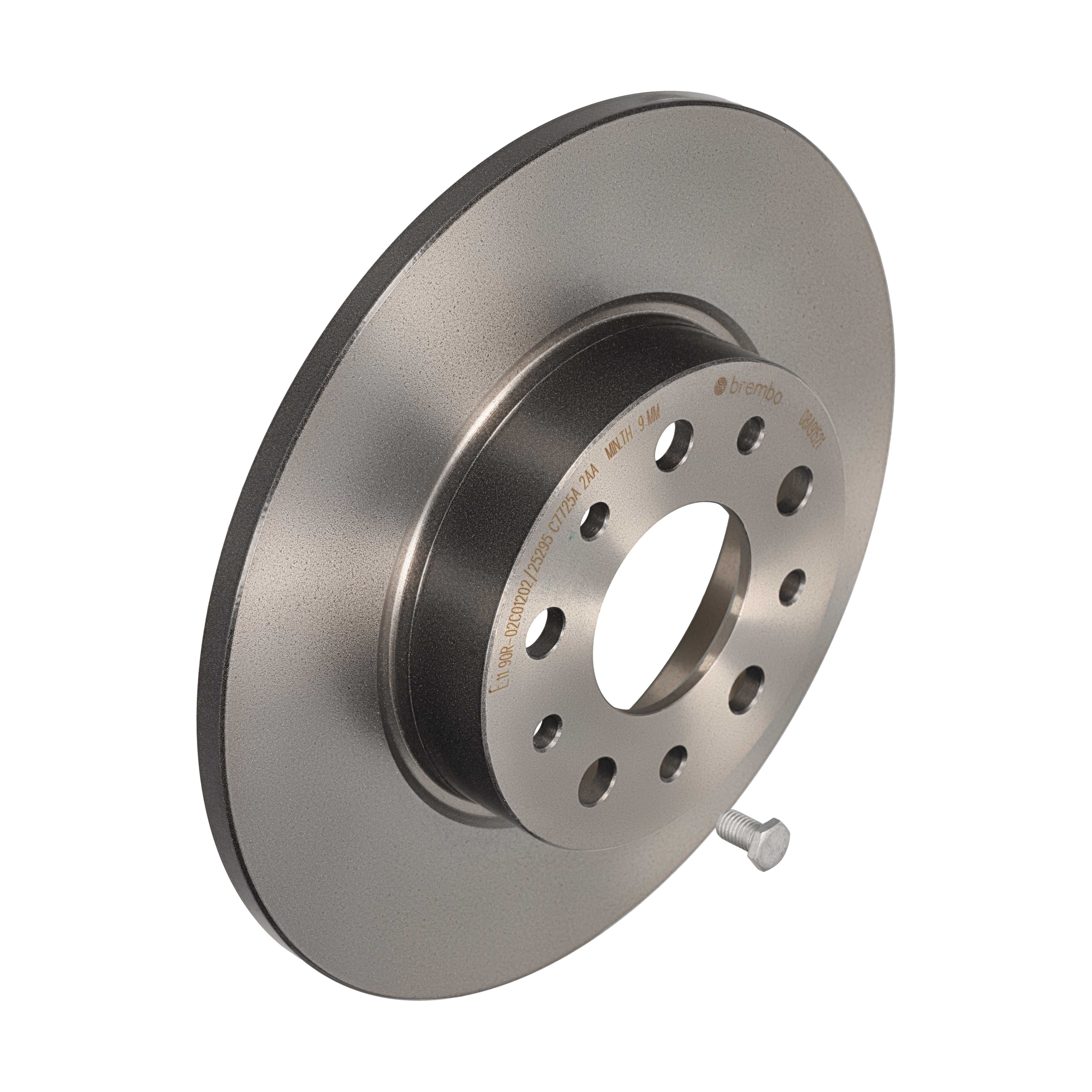 BREMBO Bremseskive 08a91521 251mm 10mm for FIAT