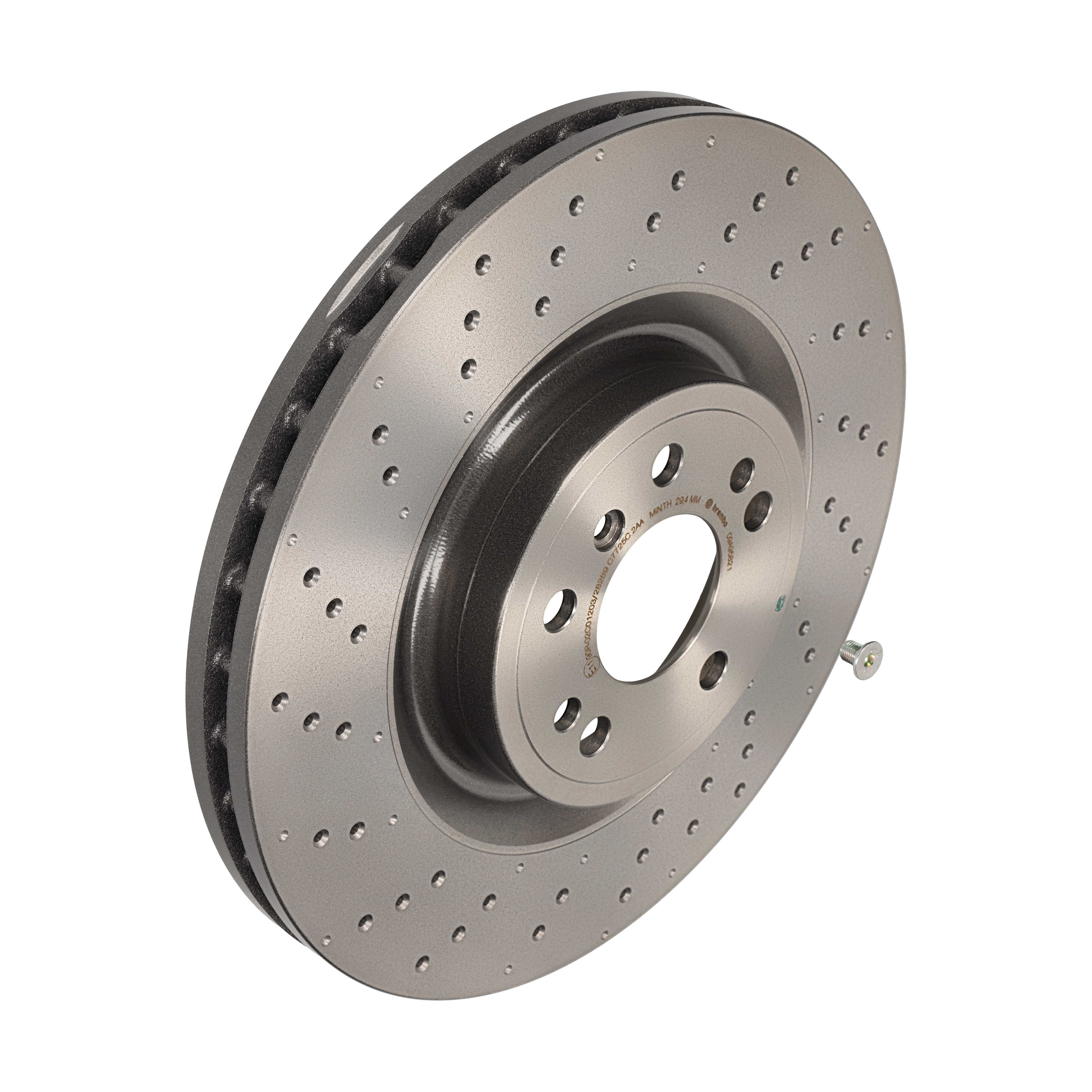 BREMBO Bremseskive 09a95821 350mm 32mm for MERCEDES-BENZ
