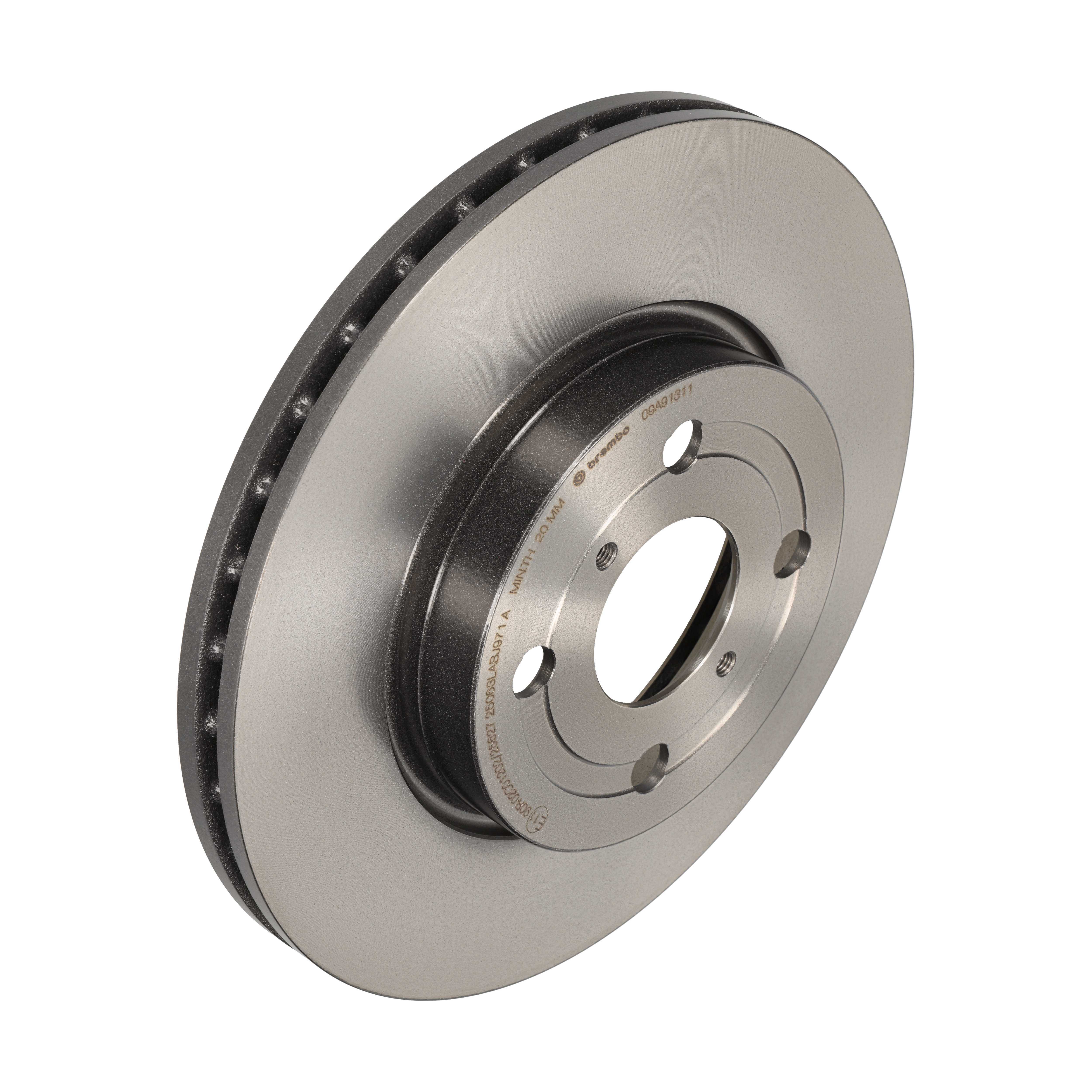 BREMBO Bremseskive 09a91311 258mm 22mm for DAIHATSU TOYOTA TOYOTA (FAW)