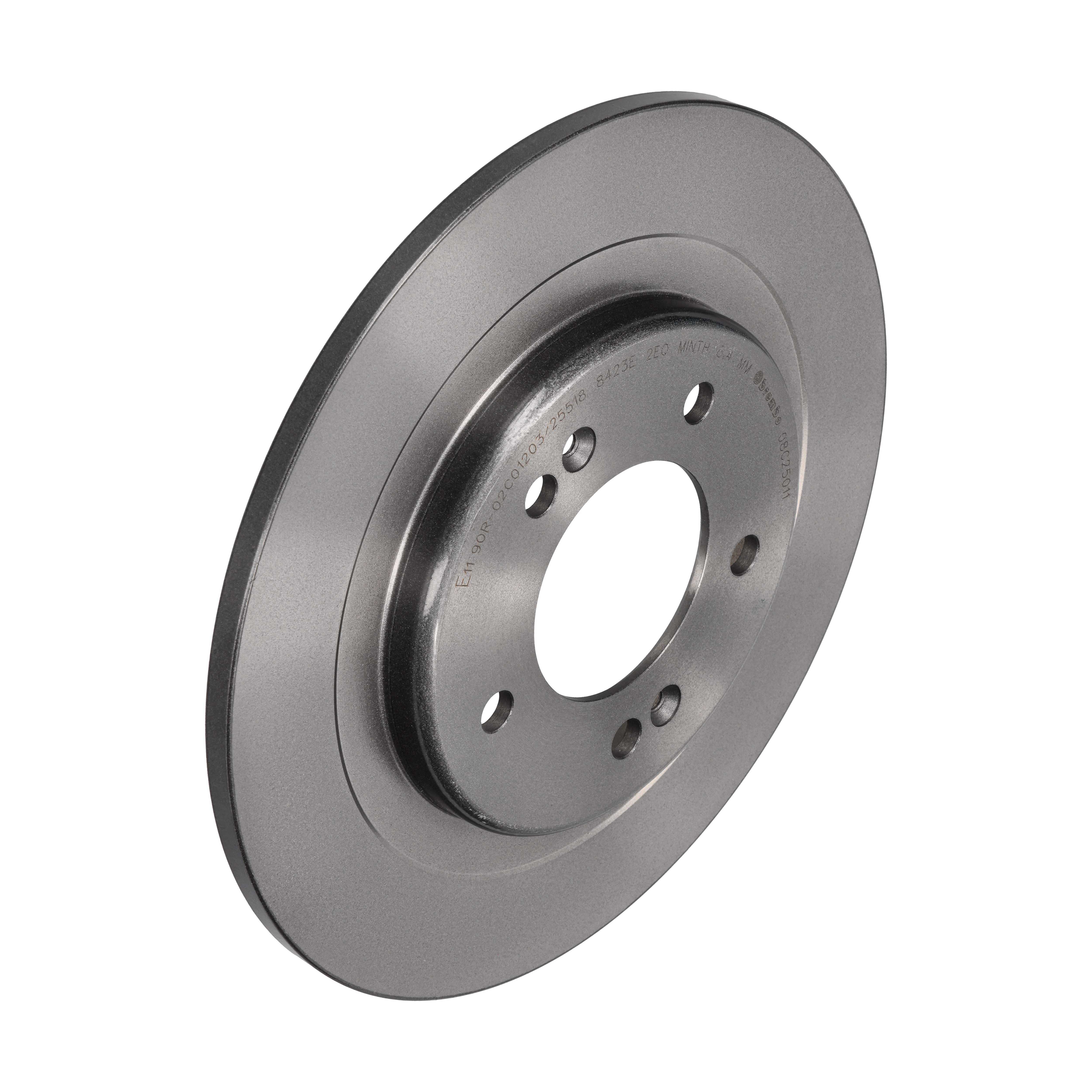 BREMBO Bremseskive 08c25011 284mm 10mm for KIA