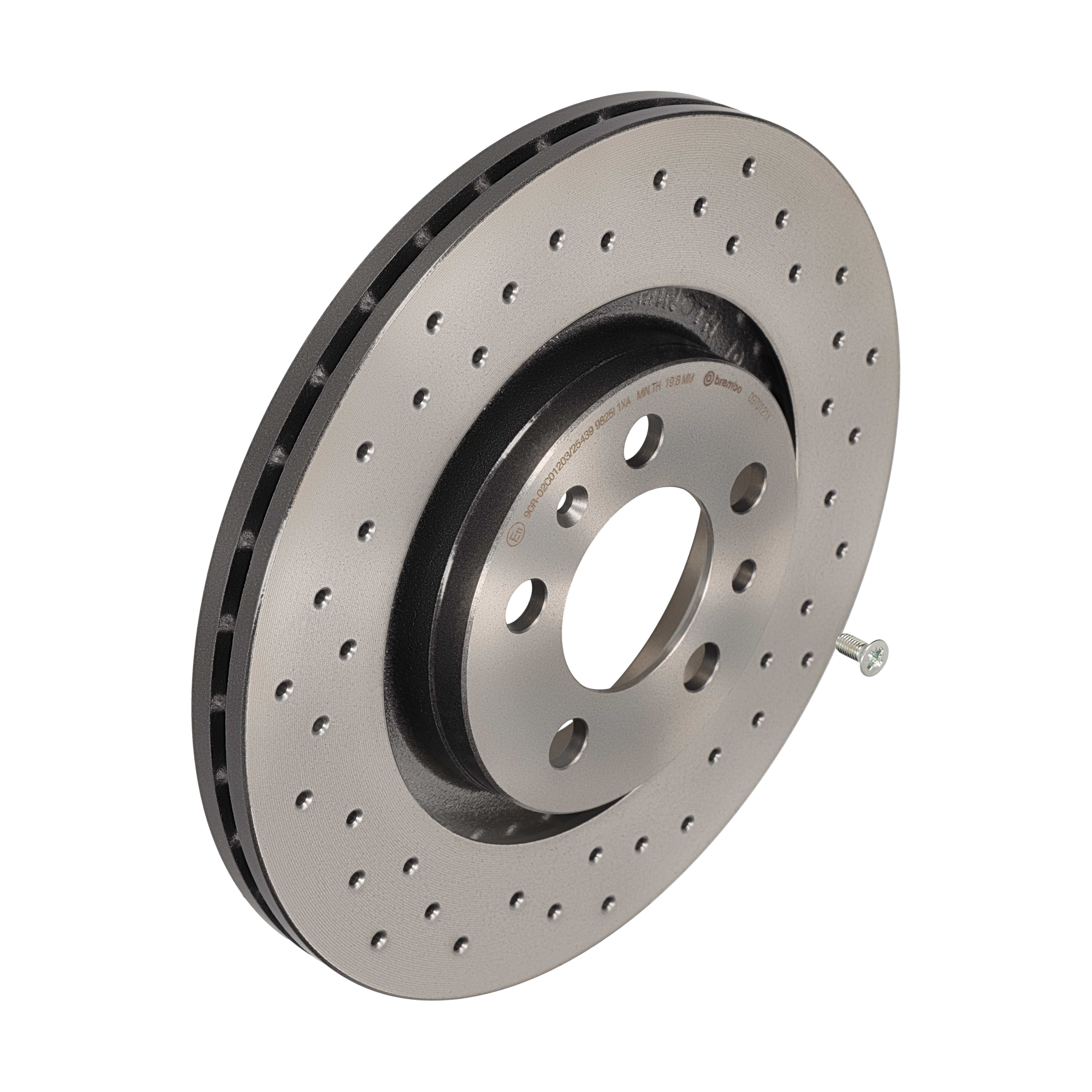 BREMBO Bremseskive 0970121x 280mm 22mm for VW VW (FAW)
