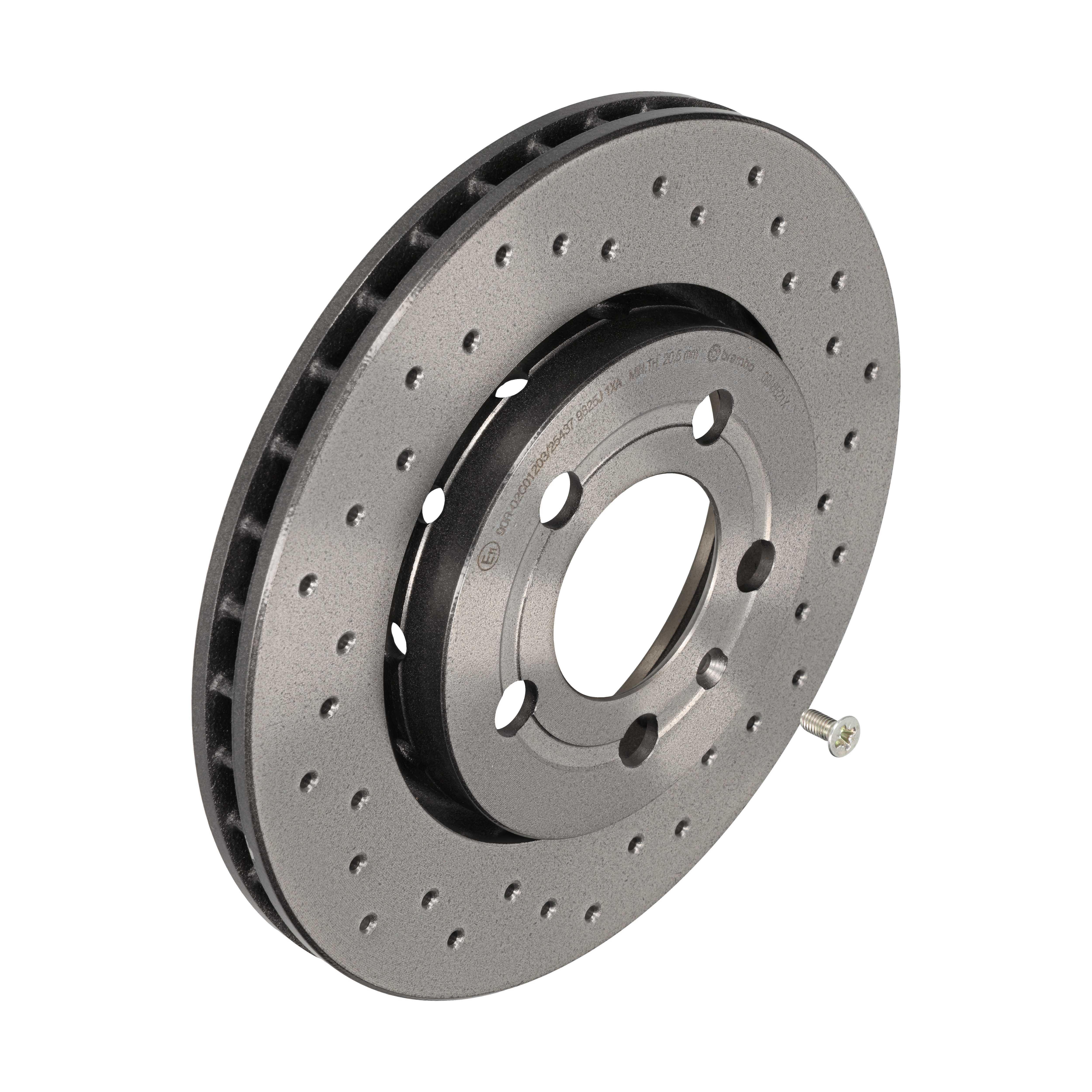 BREMBO Bremseskive 09a6521x 256mm 22mm for VW (FAW) VW