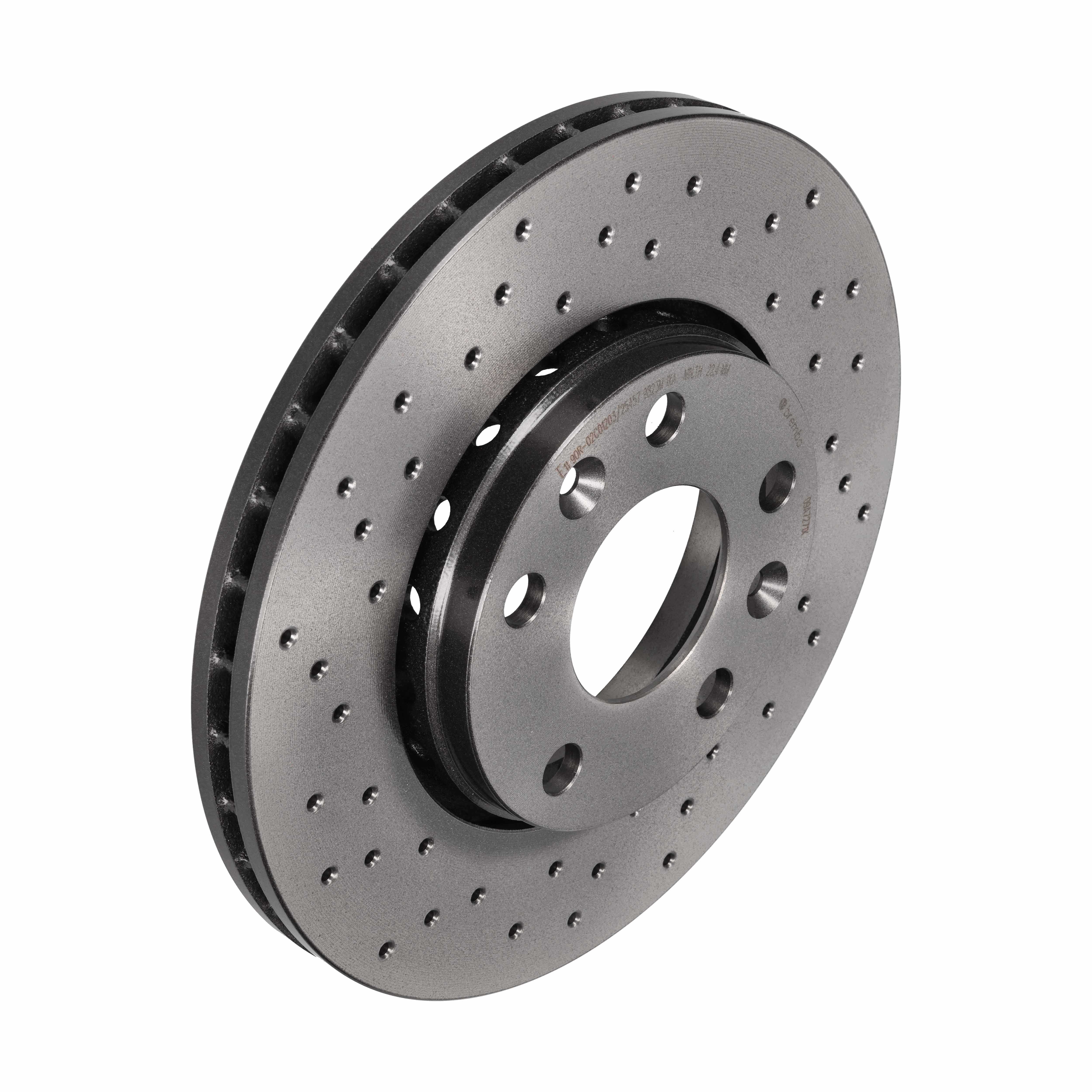 BREMBO Bremseskive 09a7271x 280mm 24mm for NISSAN DACIA RENAULT