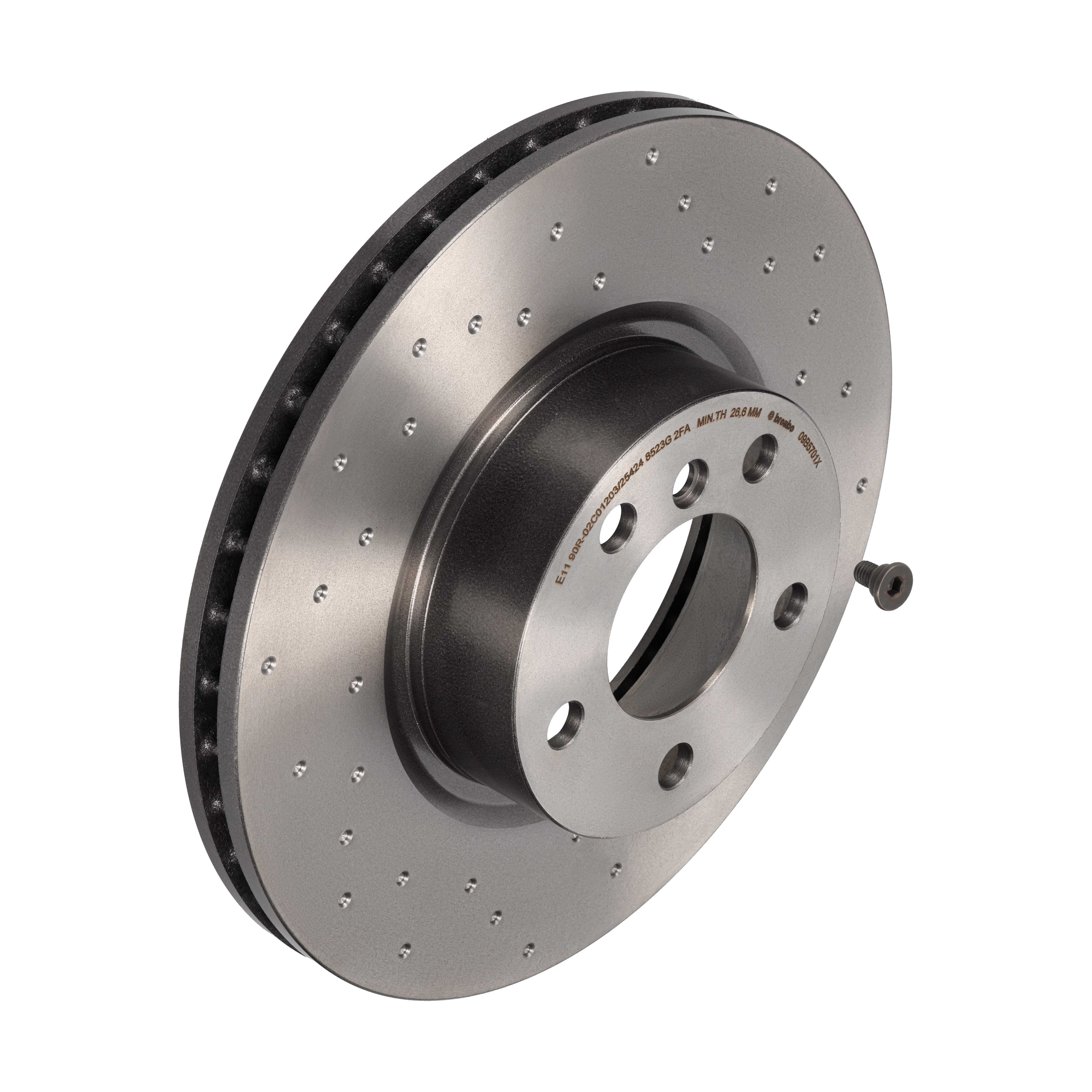 BREMBO Bremseskive 09b5701x 328mm 28mm for BMW