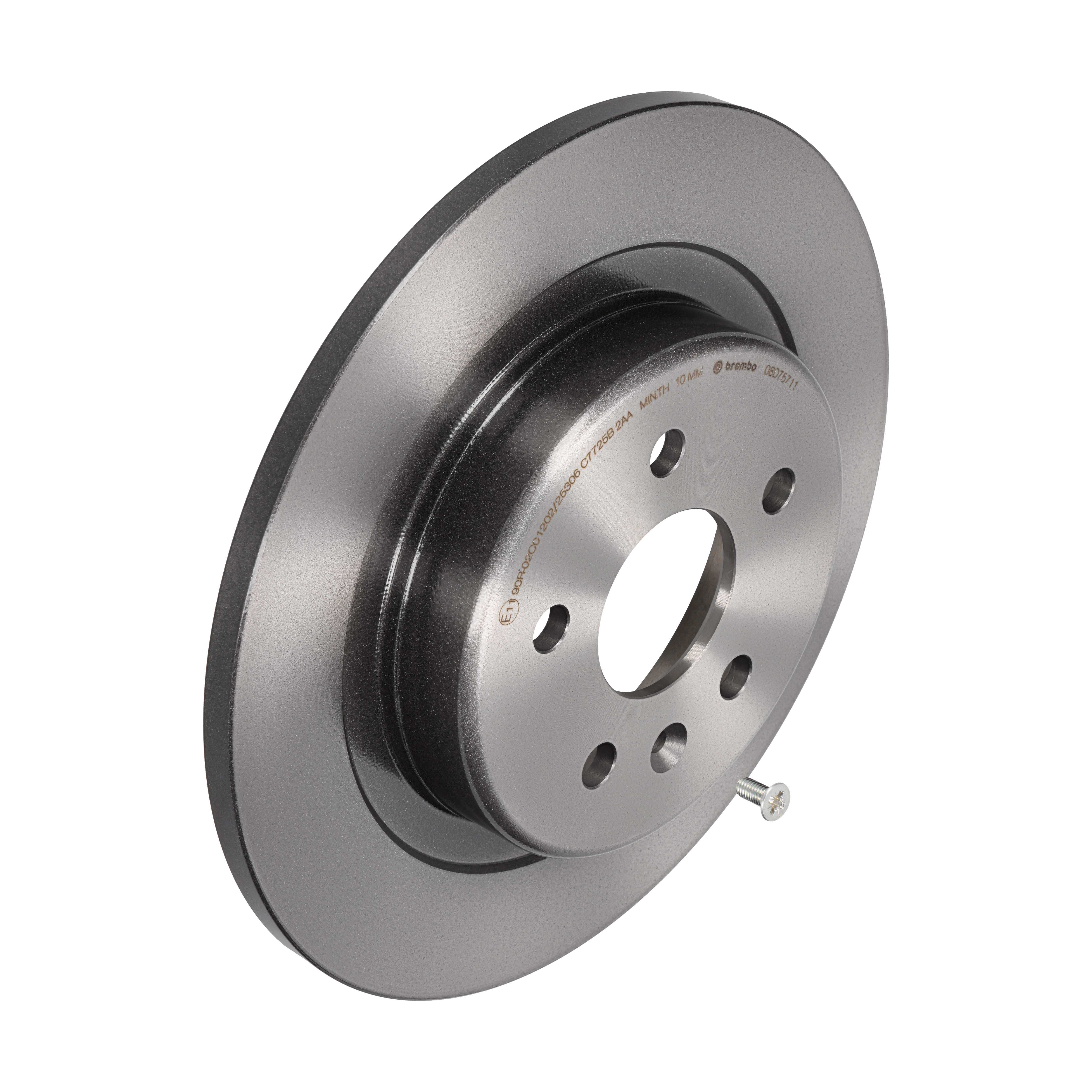BREMBO Bremseskive 08d75711 288mm 12mm for OPEL