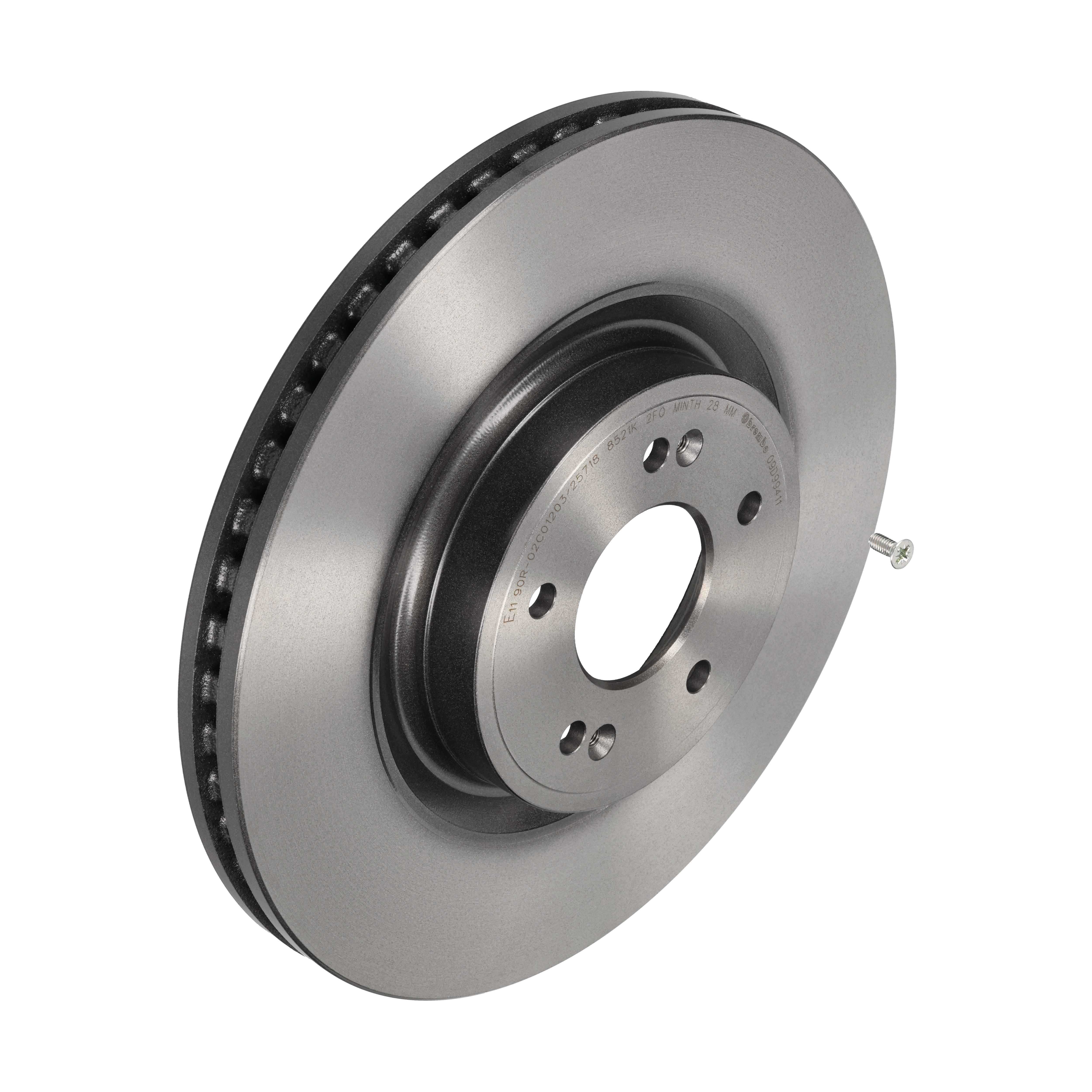 BREMBO Bremseskive 09d99411 345mm 30mm for HYUNDAI GENESIS