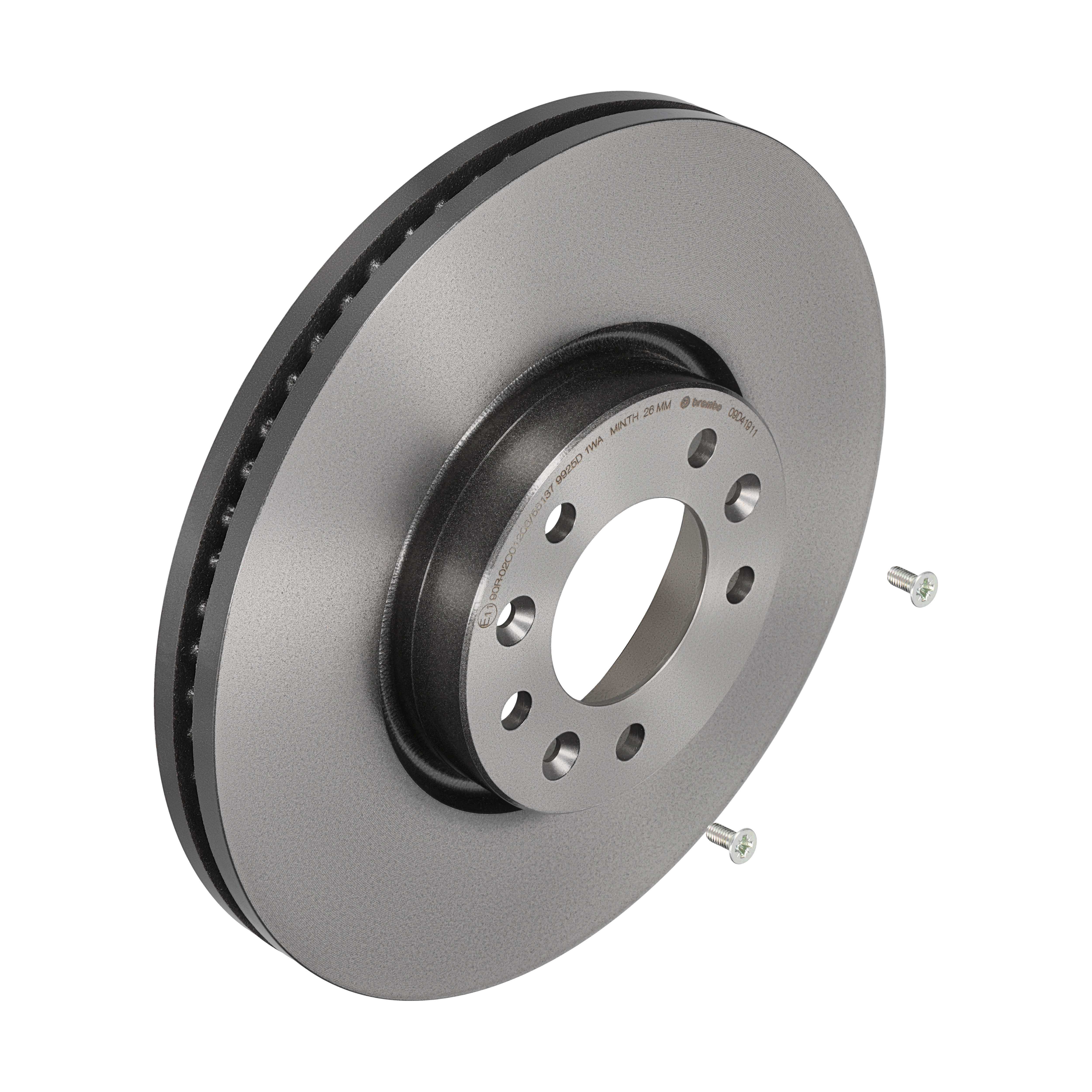 BREMBO Bremseskive 09d41911 304mm 28mm for VAUXHALL OPEL TOYOTA