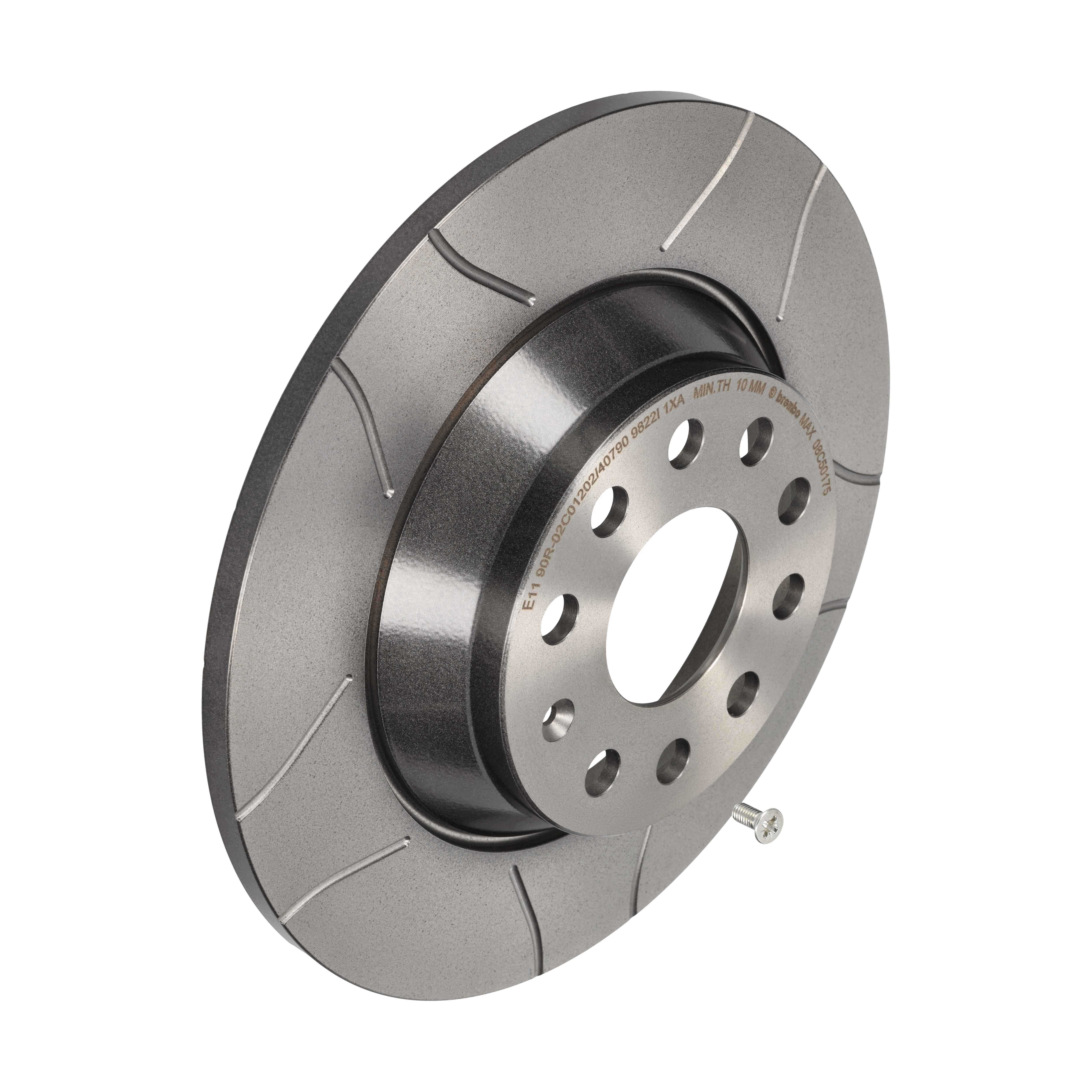 BREMBO Bremseskive 08.C501.75 lukket 300mm 12mm for VW (FAW) VW SKODA (SVW)