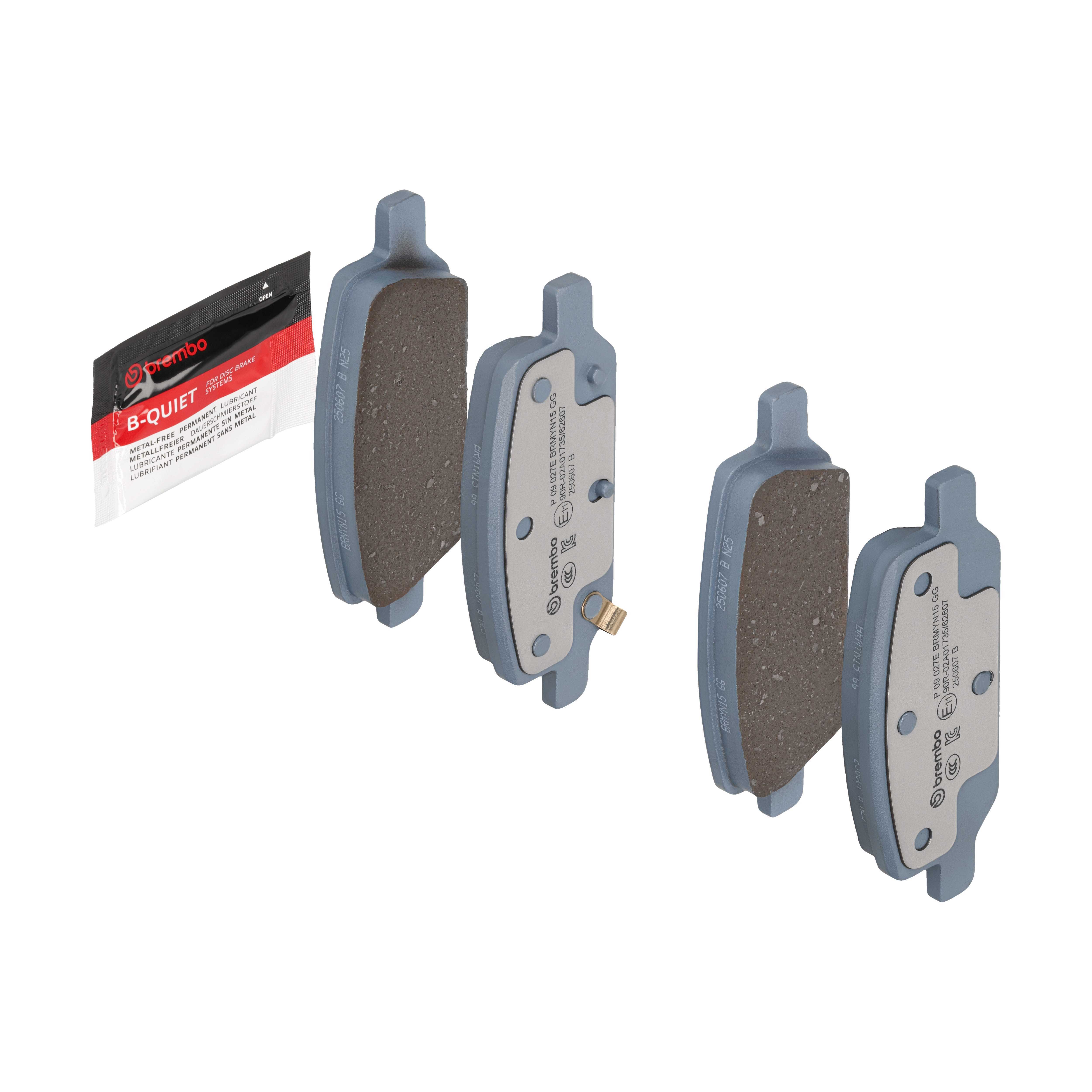 BREMBO Bremseklodser p09027e for TESLA