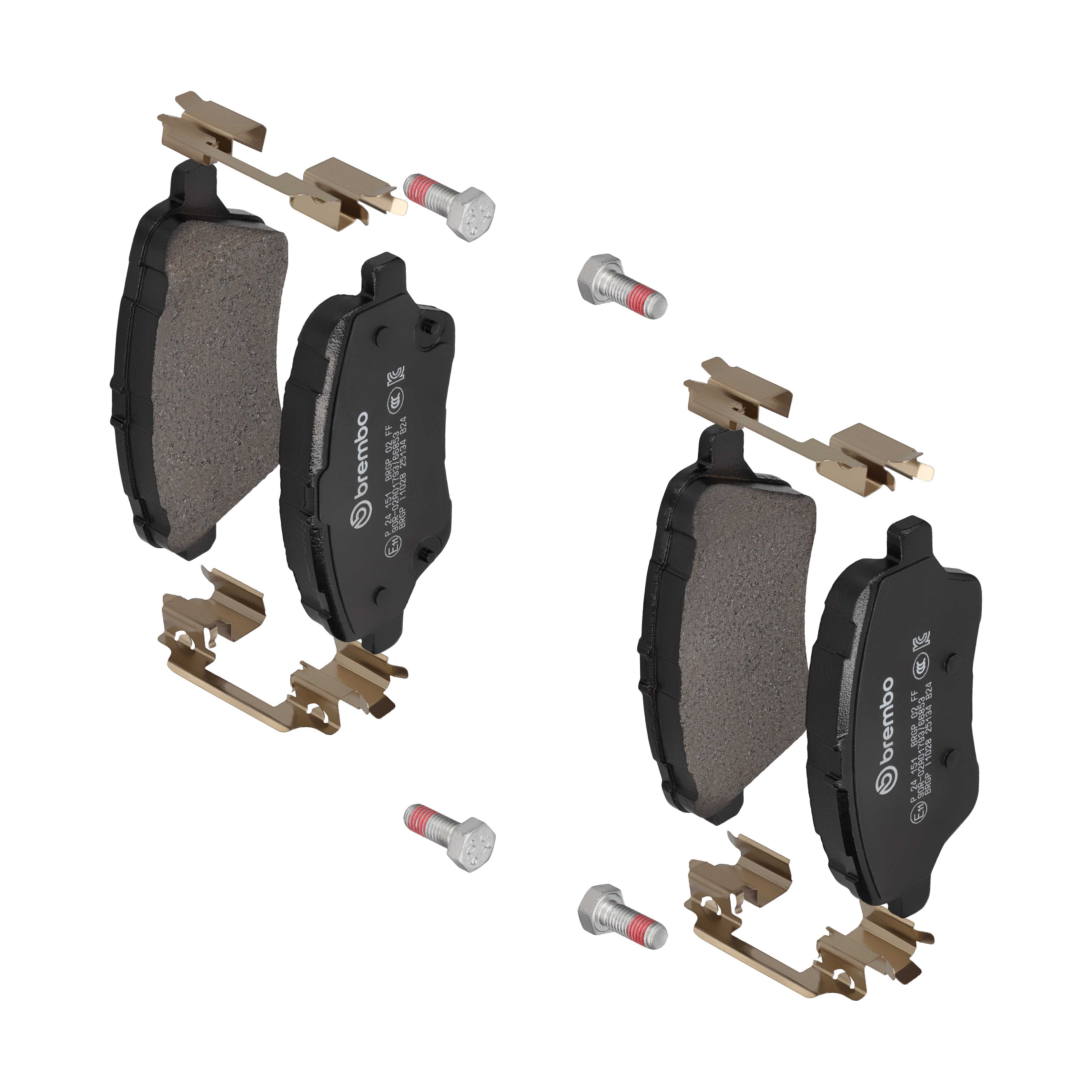 BREMBO Bremseklodser p24151 for FORD FORD ASIA & OCEANIA
