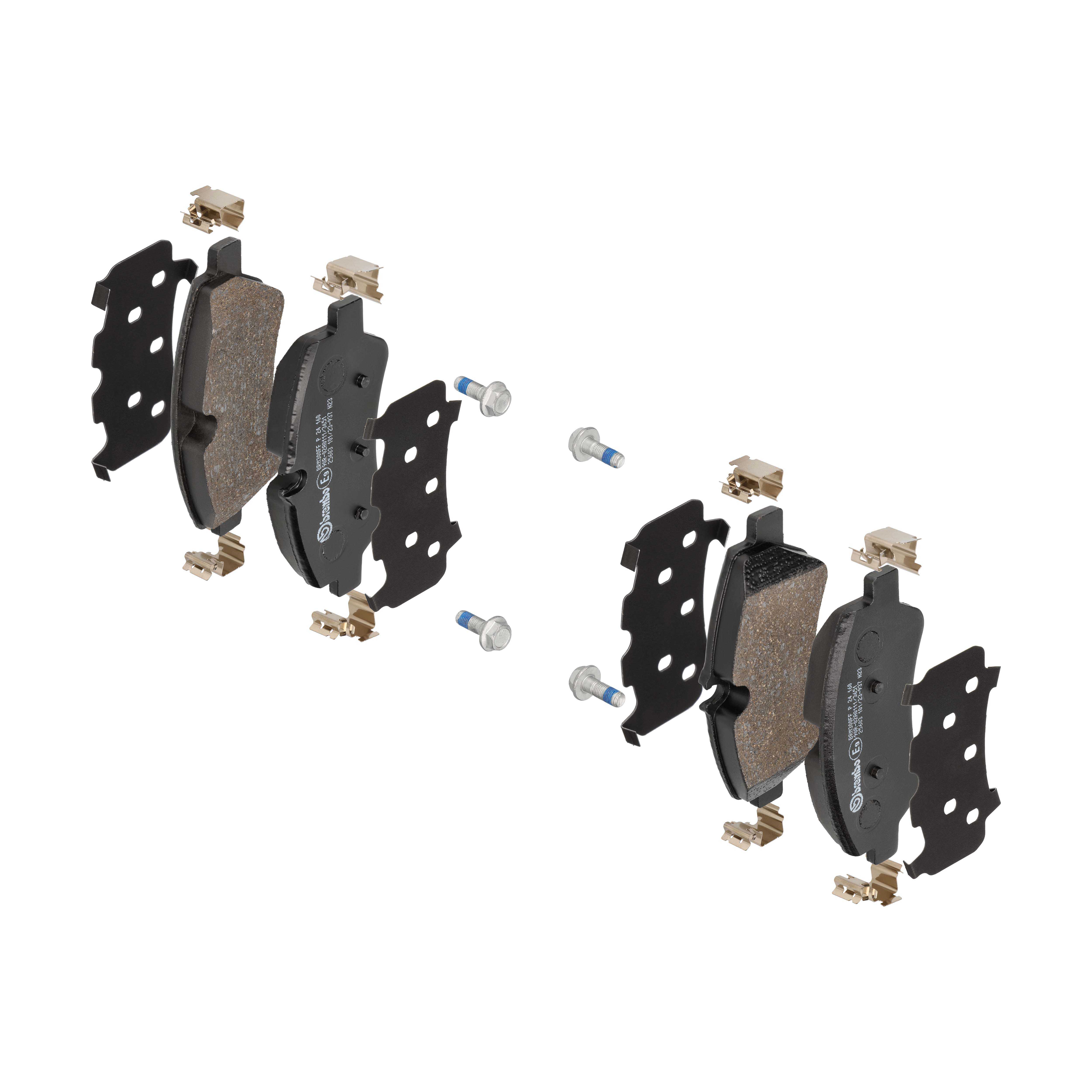 BREMBO Bremseklodser p24160 for FORD