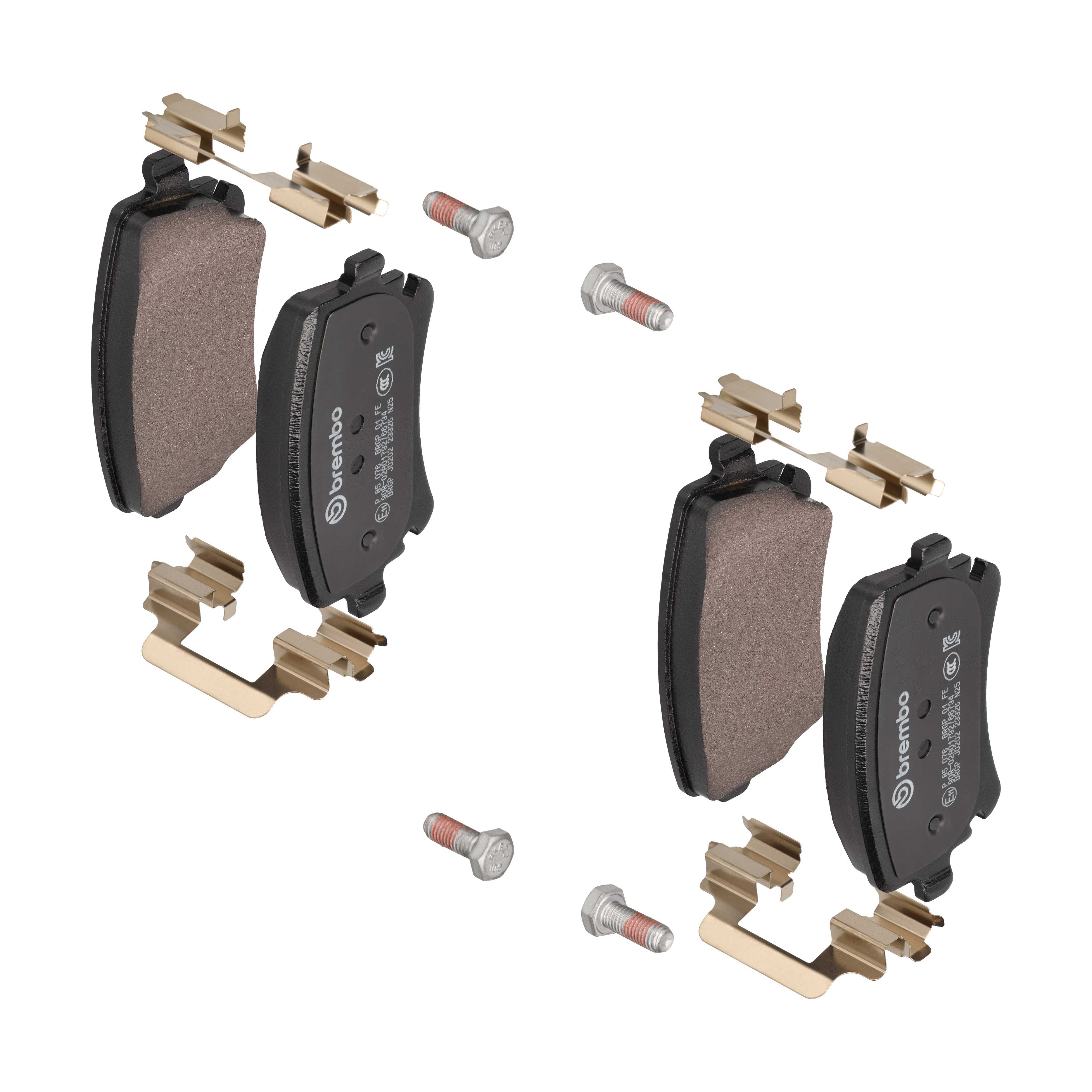 BREMBO Bremseklodser p85076 for AUDI VW AUDI (FAW)