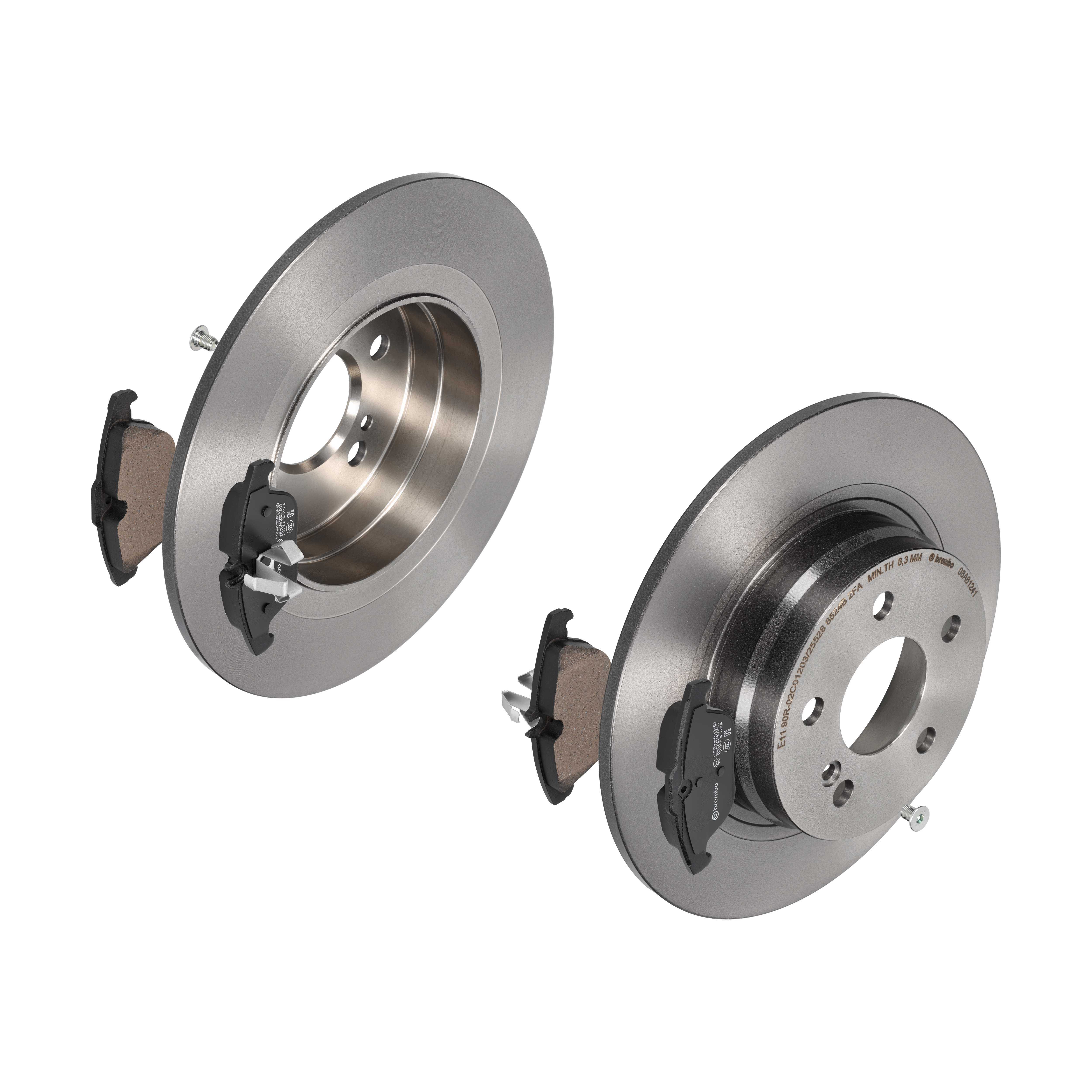 BREMBO Bremsesæt, skivebremser 142053971 bagaksel fuld 300mm 10mm for MERCEDES-BENZ