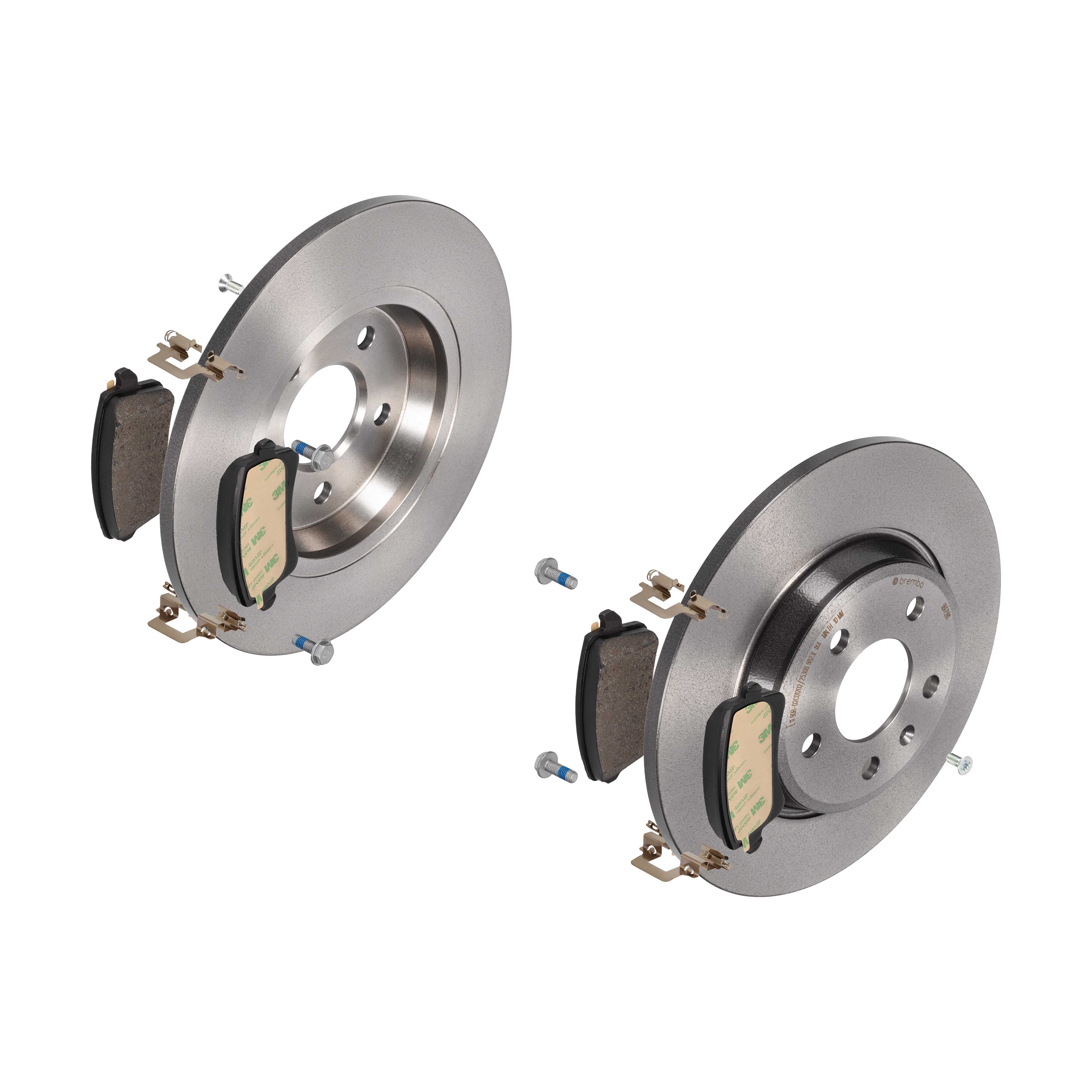BREMBO Bremsesæt, skivebremser ijdtidi172 bagaksel fuld 300mm 12mm for SKODA AUDI (FAW) AUDI VW VW (FAW)