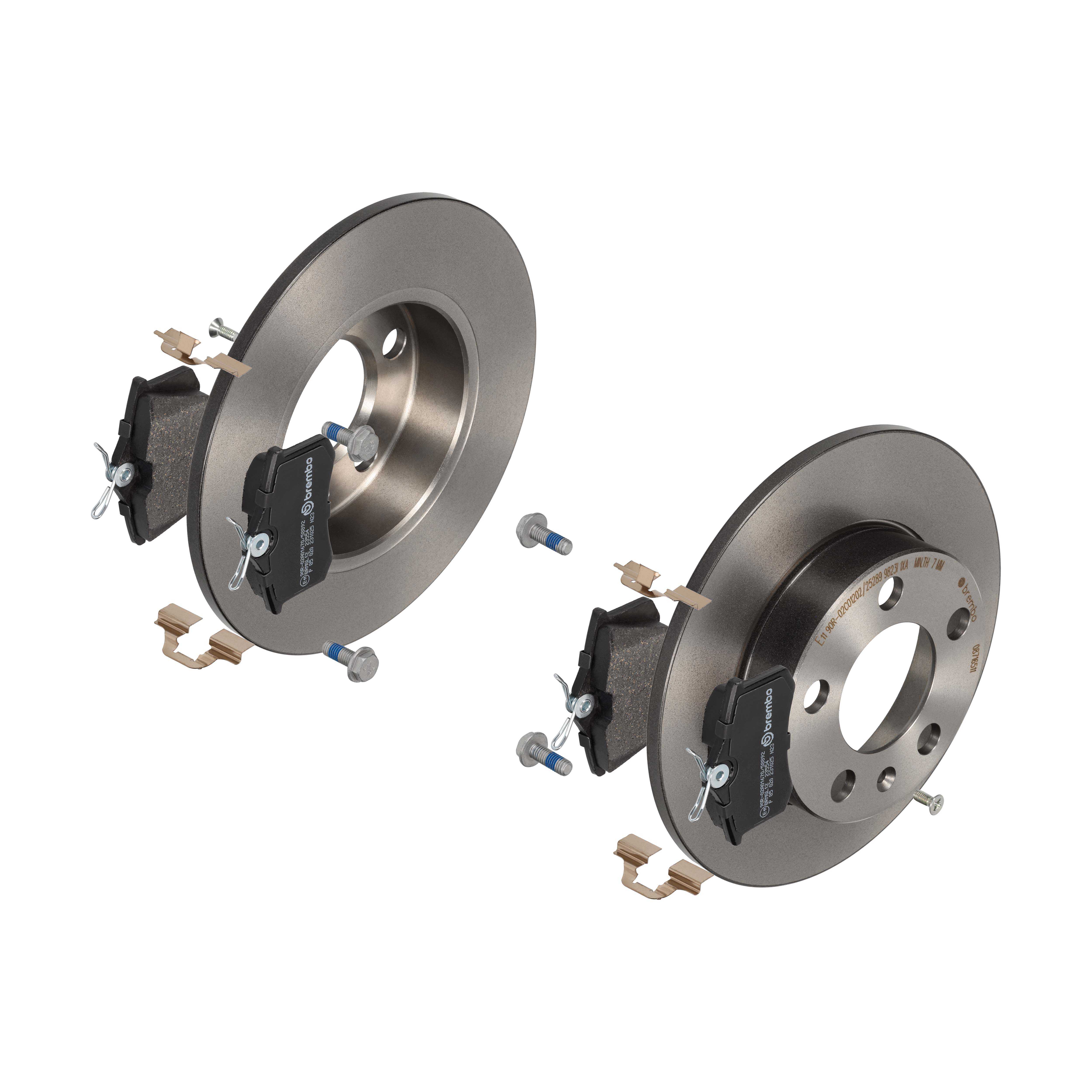 BREMBO Bremsesæt, skivebremser ijdtidi470 bagaksel fuld 230mm 9mm for PEUGEOT CITROËN FORD MG (SAIC) ROEWE (SAIC) LANCIA ZHONGHUA (BRILLIANCE) DS AUDI