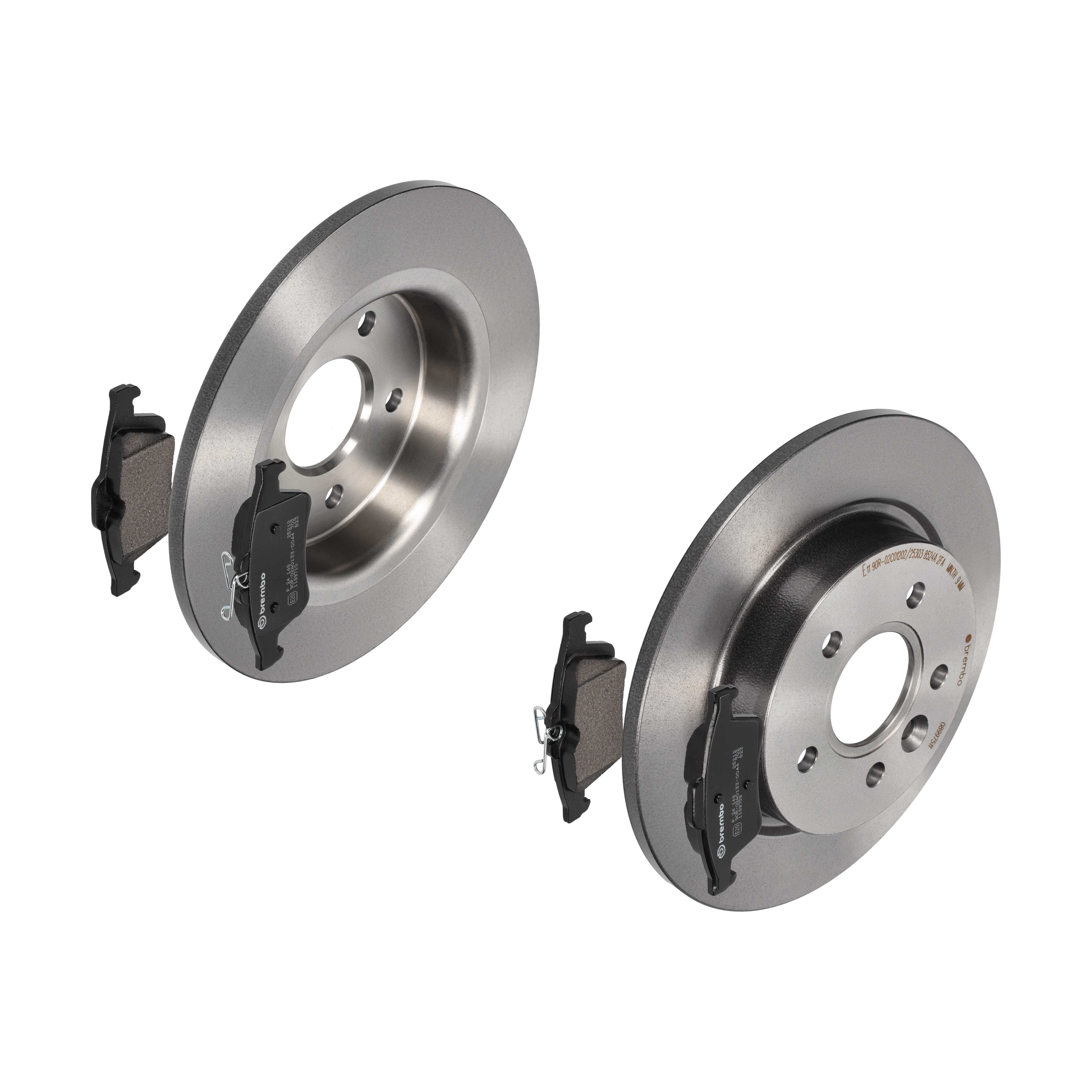 BREMBO Bremsesæt, skivebremser ijdtidkdp4 bagaksel fuld 280mm 11mm for FORD FORD (CHANGAN) VOLVO FORD USA NISSAN MAZDA
