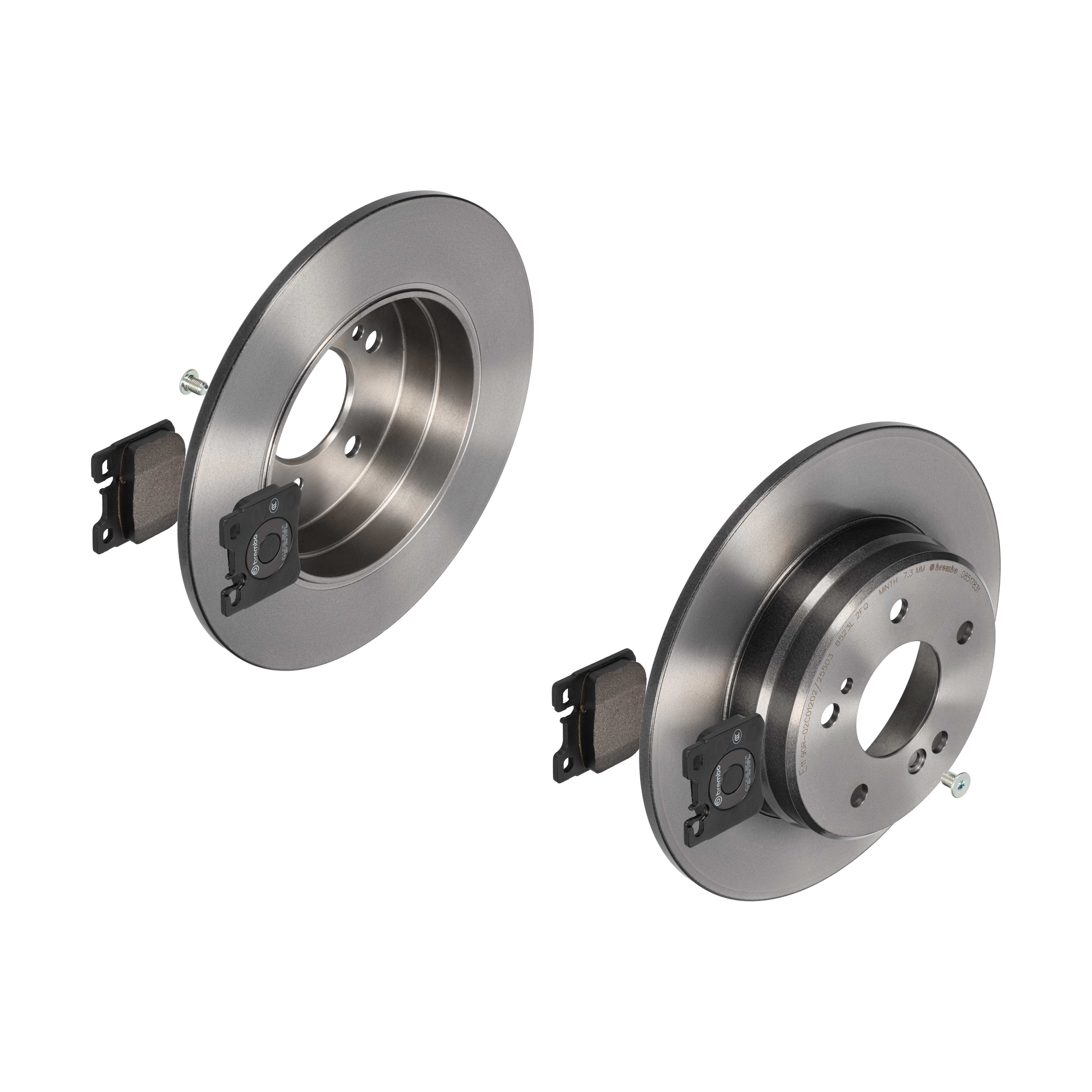 BREMBO Bremsesæt, skivebremser ijdtidjd14 bagaksel fuld 278mm 9mm for MERCEDES-BENZ CHRYSLER
