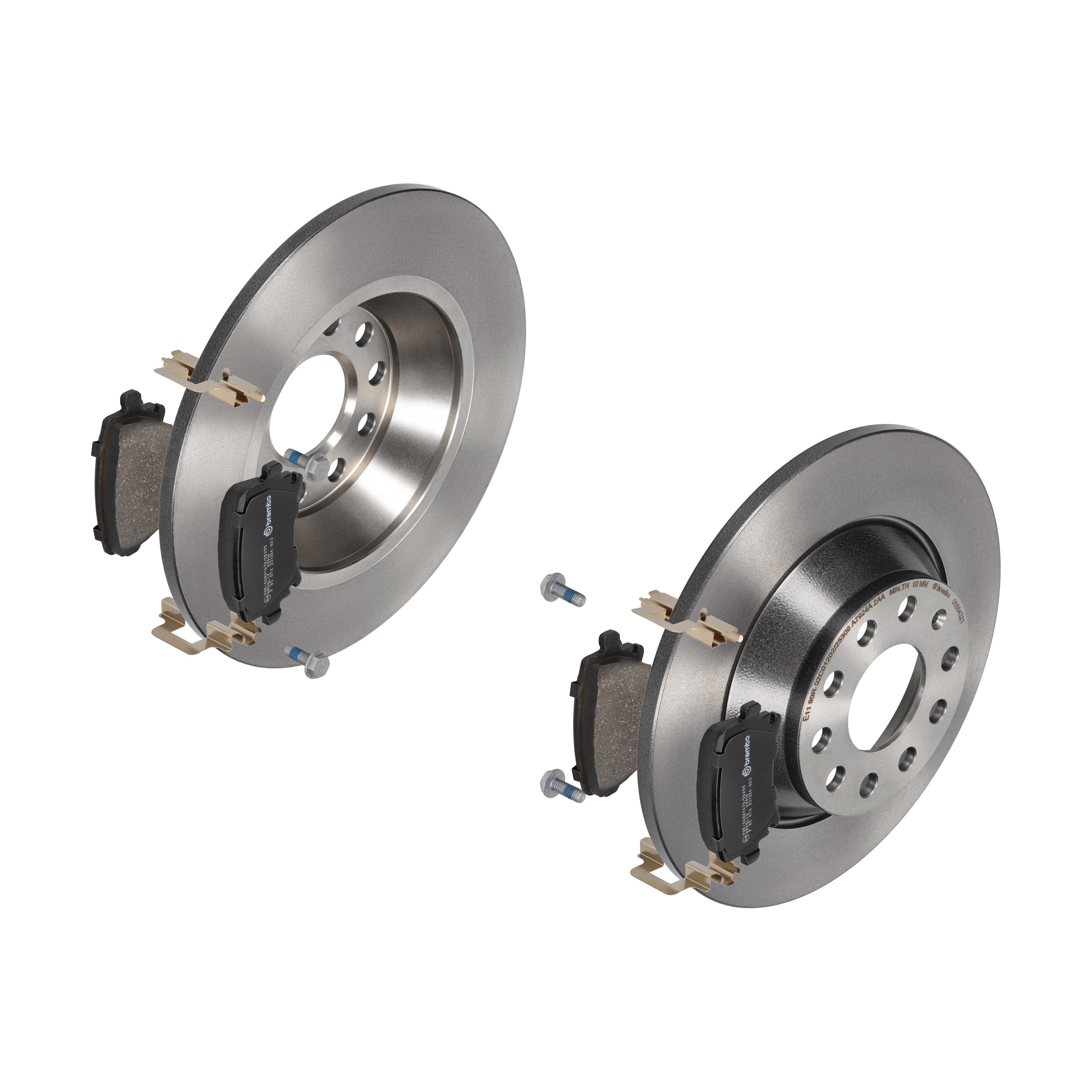 BREMBO Bremsesæt, skivebremser ijdtidi818 bagaksel fuld 302mm 12mm for AUDI VW SKODA SEAT VW (FAW) AUDI (FAW)