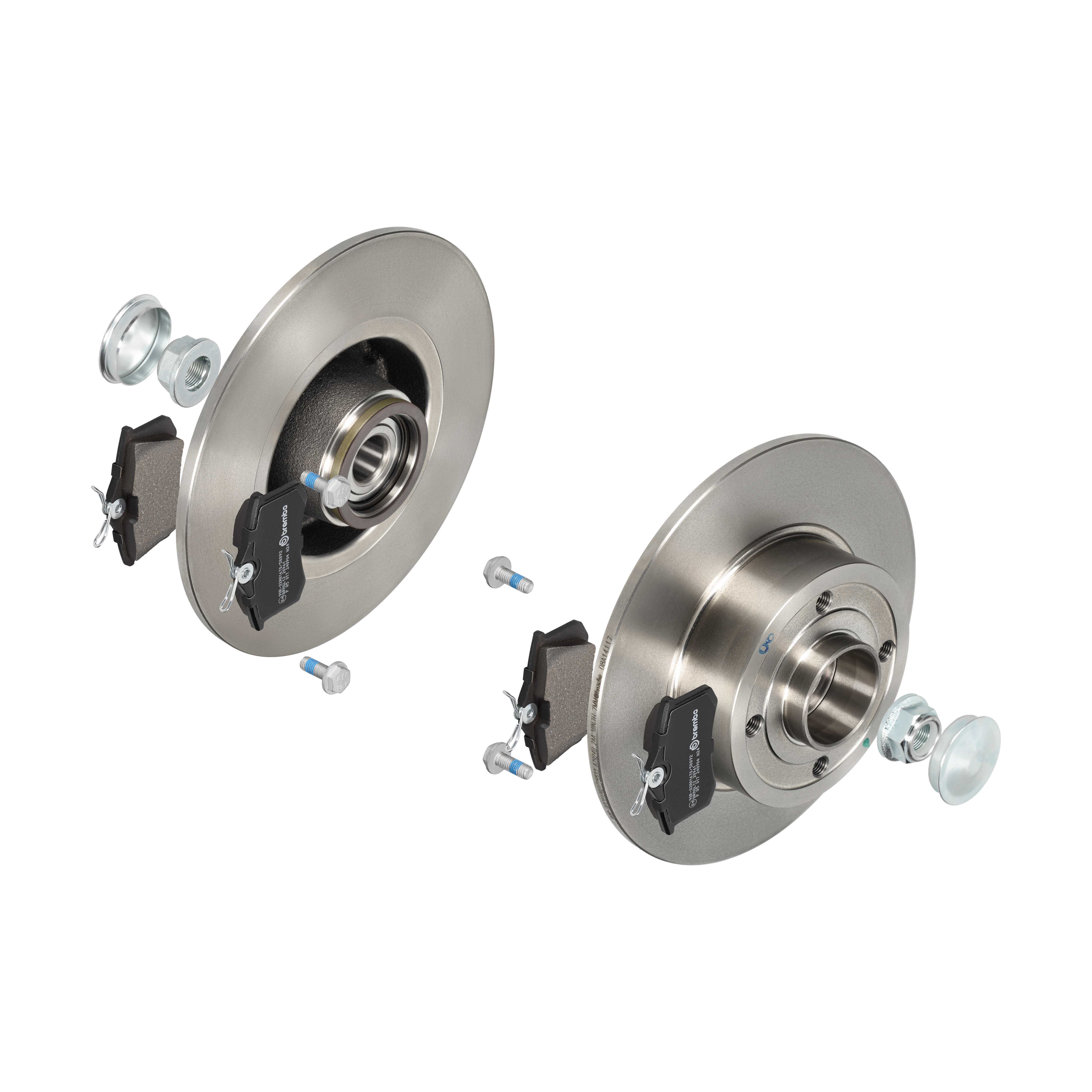 BREMBO 142053599 bagaksel fuld 240mm 8mm for PEUGEOT ROEWE (SAIC) VW CITROËN SKODA RENAULT SEAT AUDI EUROPESTAR NISSAN