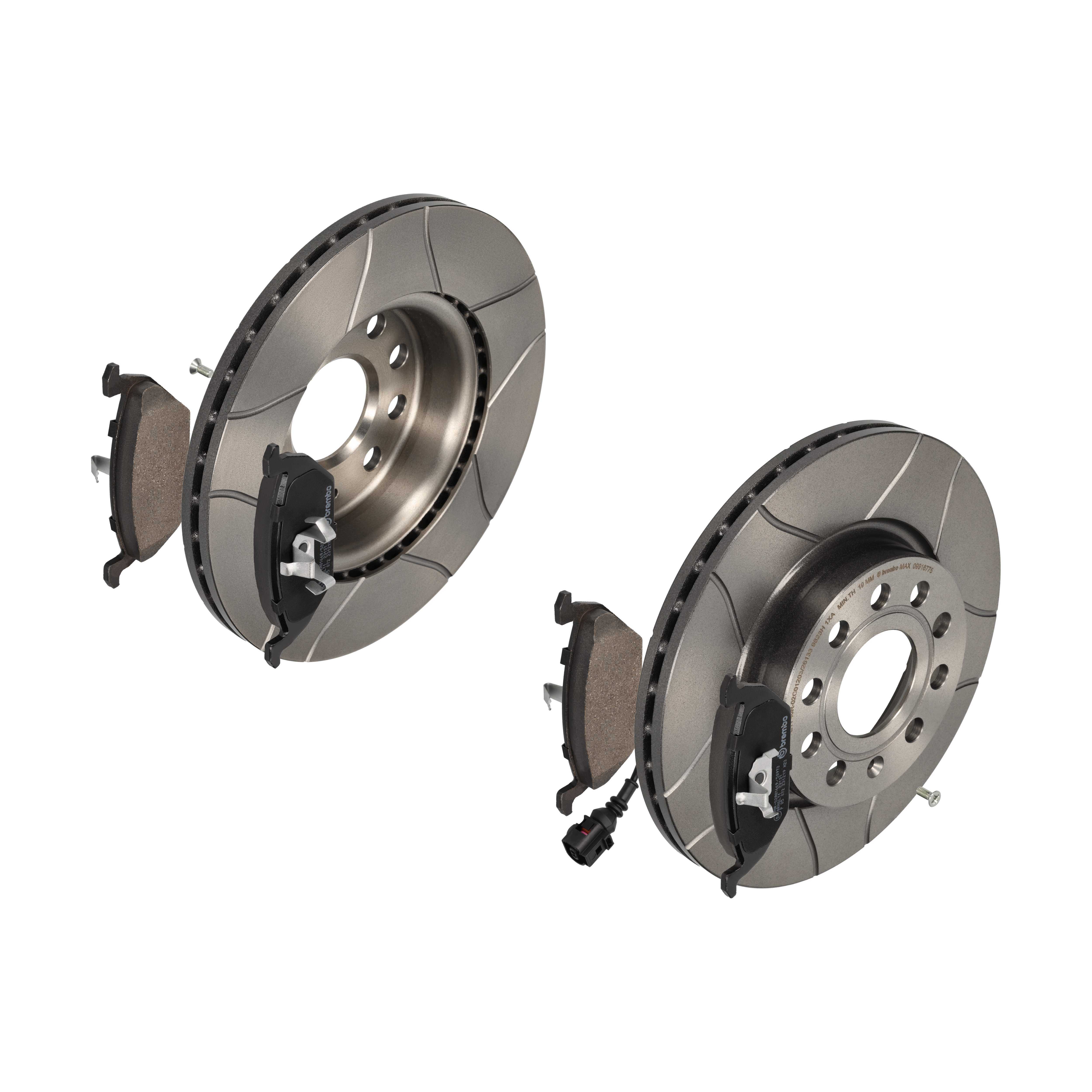 BREMBO Bremsesæt, skivebremser 142053489 foraksel lukket 280mm 22mm for ROEWE (SAIC) VW VW (SVW) AUDI SKODA SKODA (SVW) VW (FAW) SEAT
