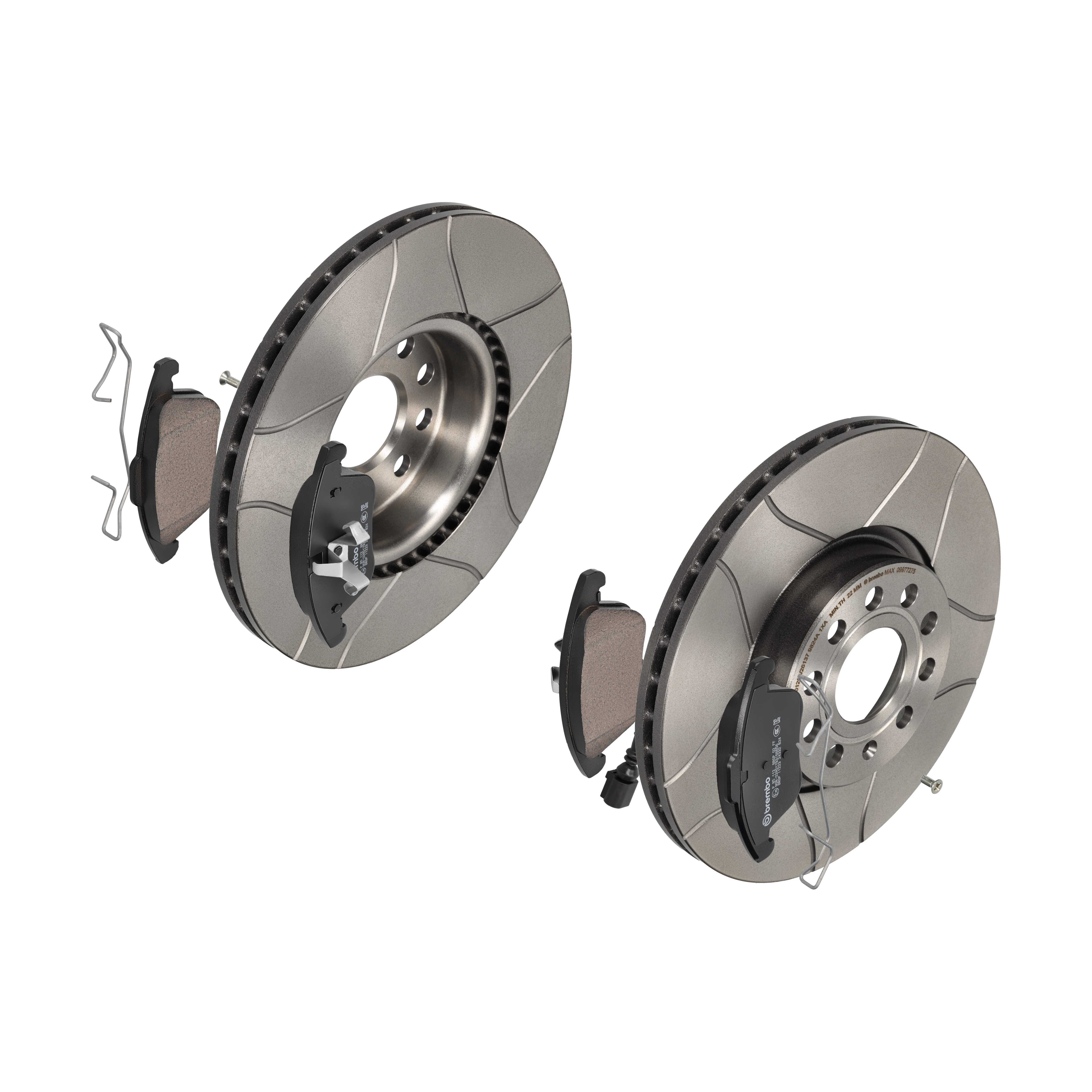 BREMBO Bremsesæt, skivebremser sk8k0eznz1 foraksel indvendig ventileret 312mm 25mm for VW SKODA VW (SVW) VW (FAW) SEAT SKODA (SVW) AUDI AUDI (FAW)