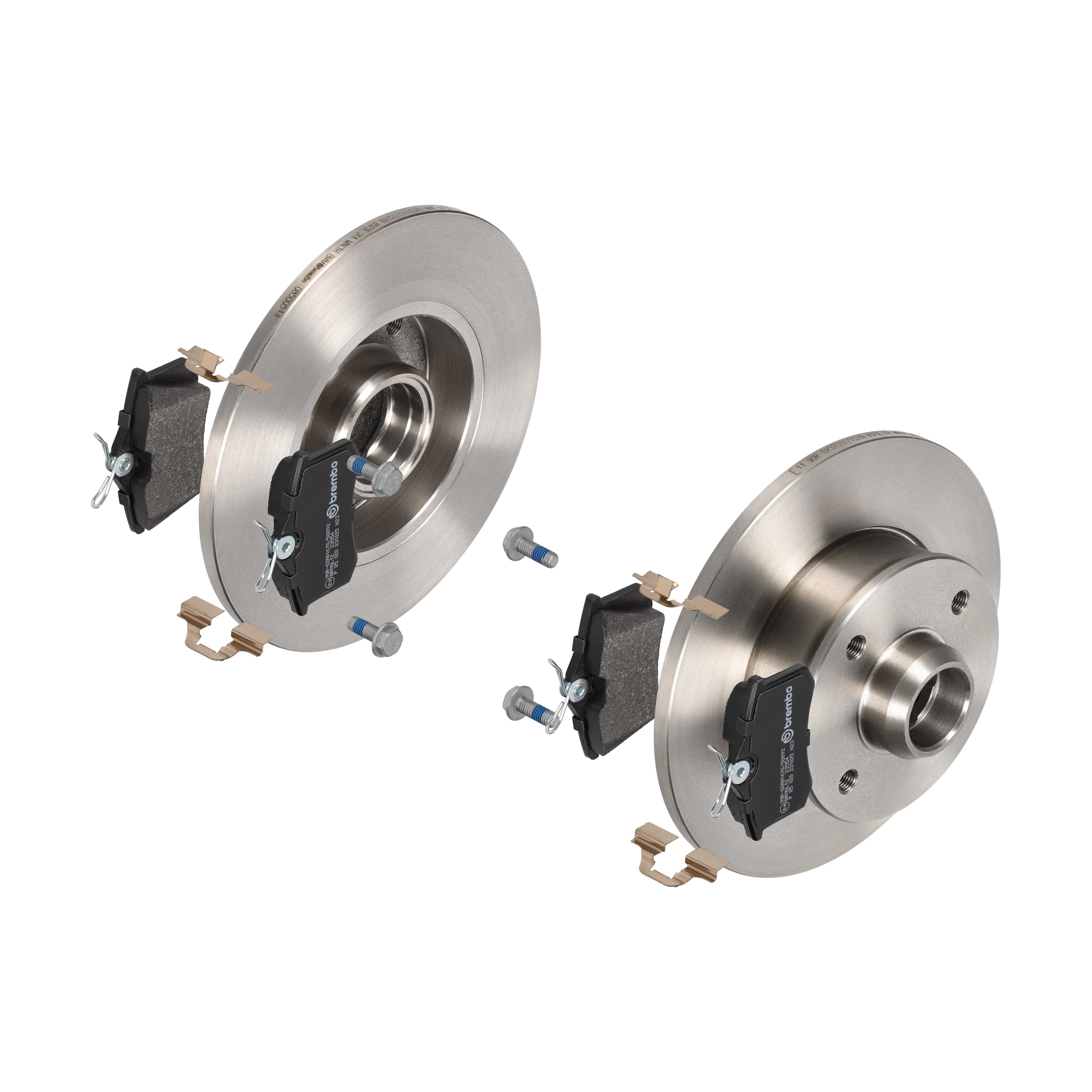 BREMBO Bremsesæt, skivebremser ijdtidkaj0 bagaksel fuld 226mm 10mm for PEUGEOT CITROËN FORD ROEWE (SAIC) FIAT VW ZHONGHUA (BRILLIANCE) SEAT DS SKODA A