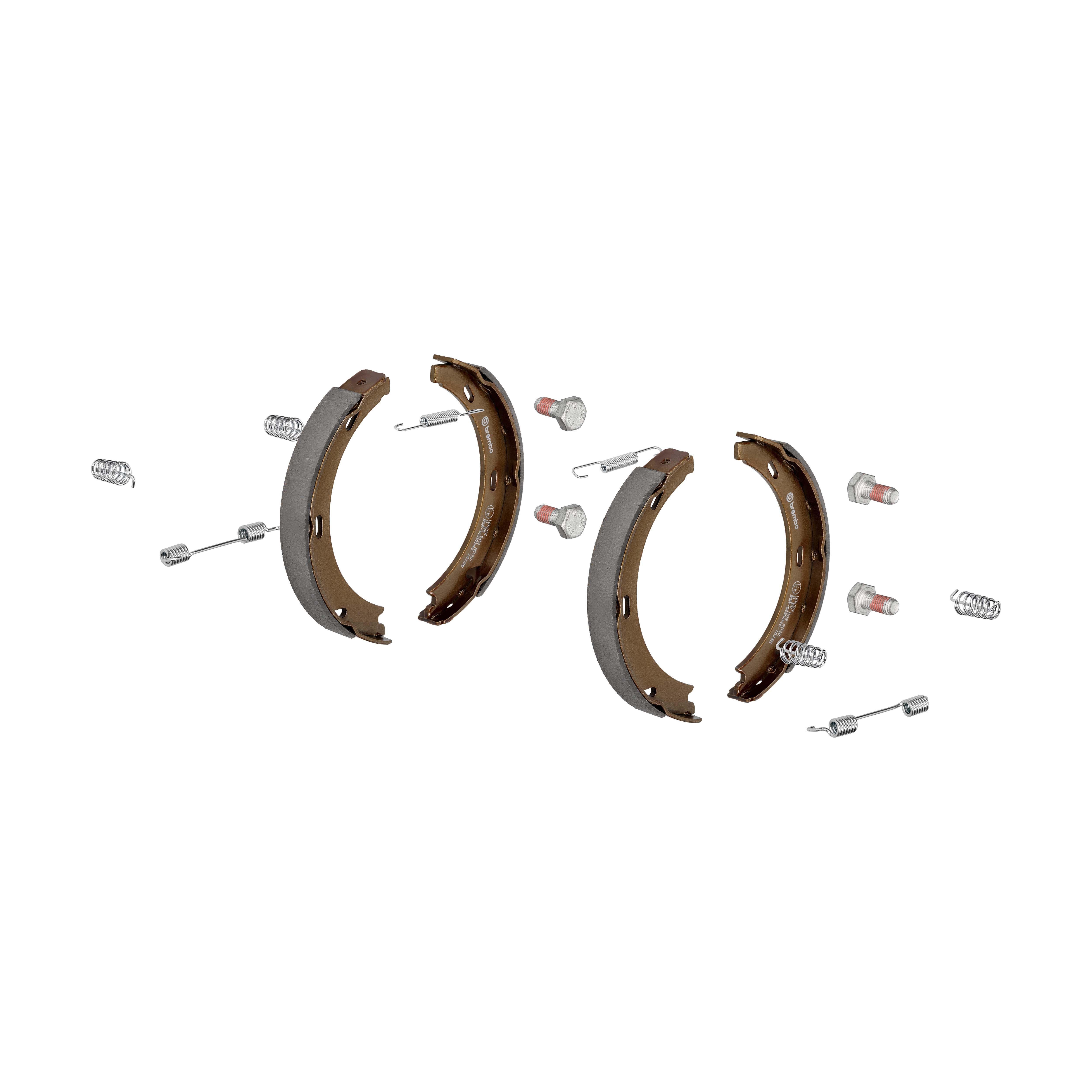 BREMBO Bremsebakkesæt, parkeringsbremse s50502 for MERCEDES-BENZ CHRYSLER