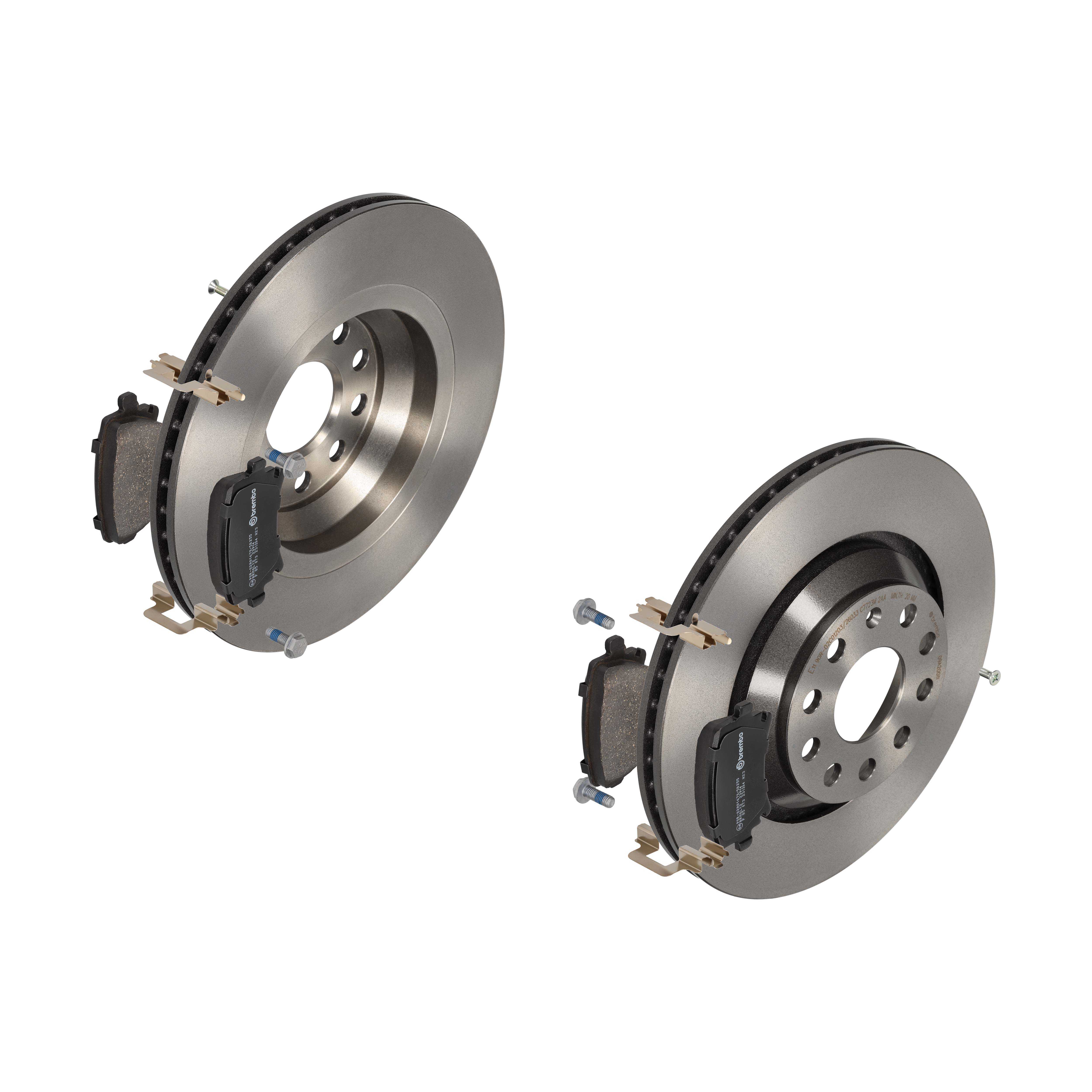 BREMBO Bremsesæt, skivebremser 142053516 bagaksel indvendig ventileret 310mm 22mm for SEAT SKODA VW AUDI AUDI (FAW) VW (FAW)
