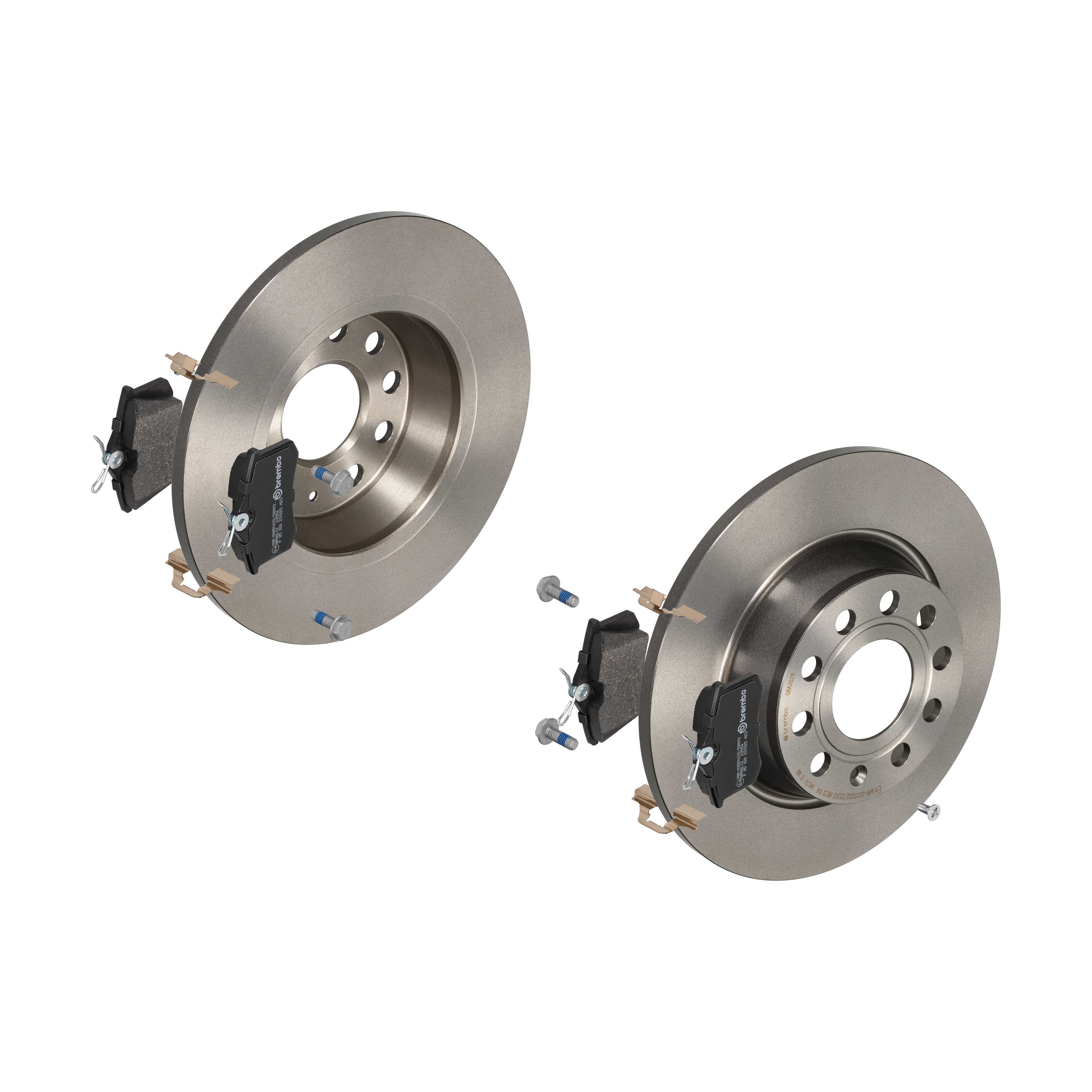 BREMBO Bremsesæt, skivebremser ijdtidk270 bagaksel fuld 282mm 12mm for CITROËN PEUGEOT FORD MG (SAIC) ROEWE (SAIC) LANCIA ZHONGHUA (BRILLIANCE) DS AUD