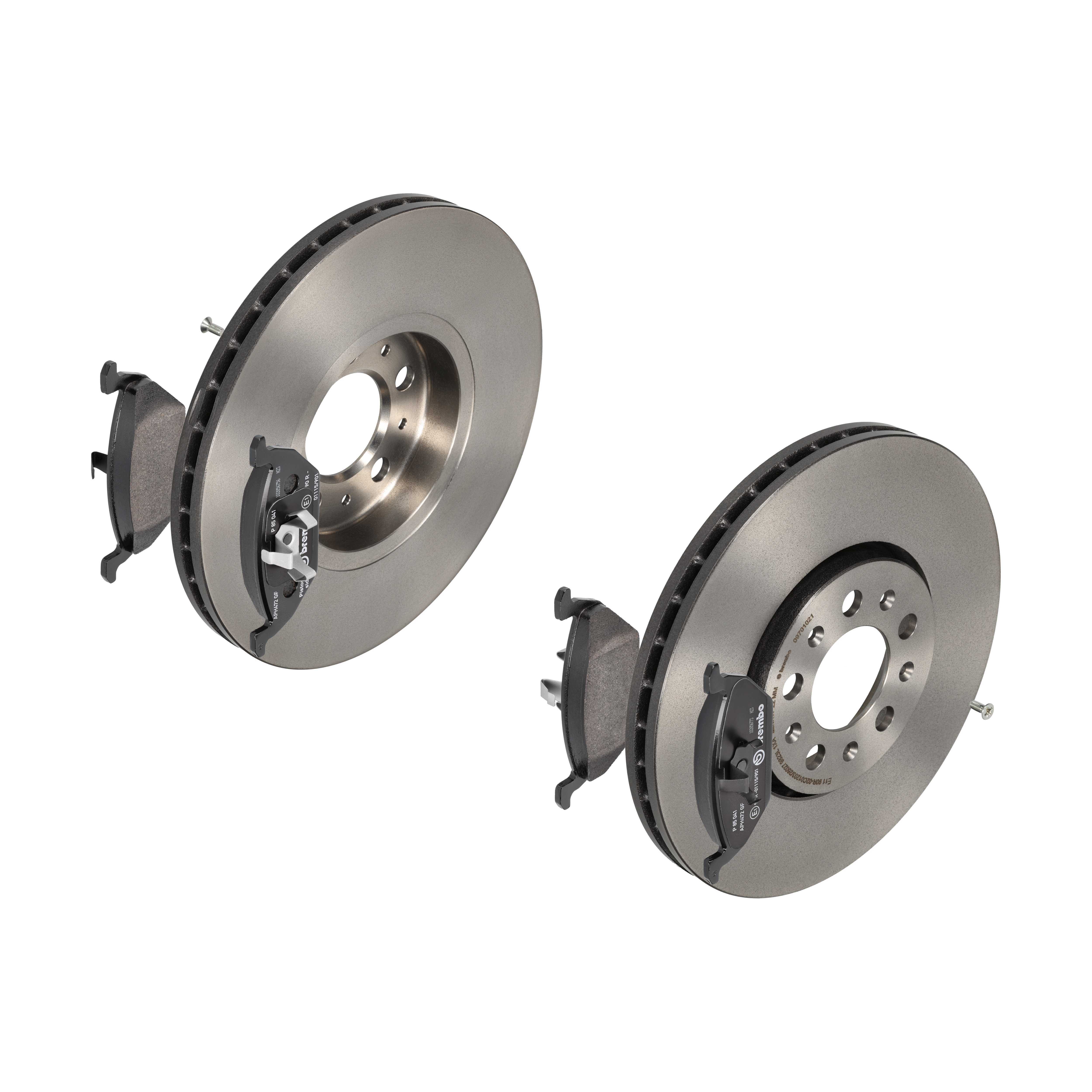 BREMBO Bremsesæt, skivebremser 142053551 foraksel indvendig ventileret 288mm 25mm for VW (FAW) SEAT VW SKODA (SVW) AUDI SKODA VW (SVW) BRILLIANCE