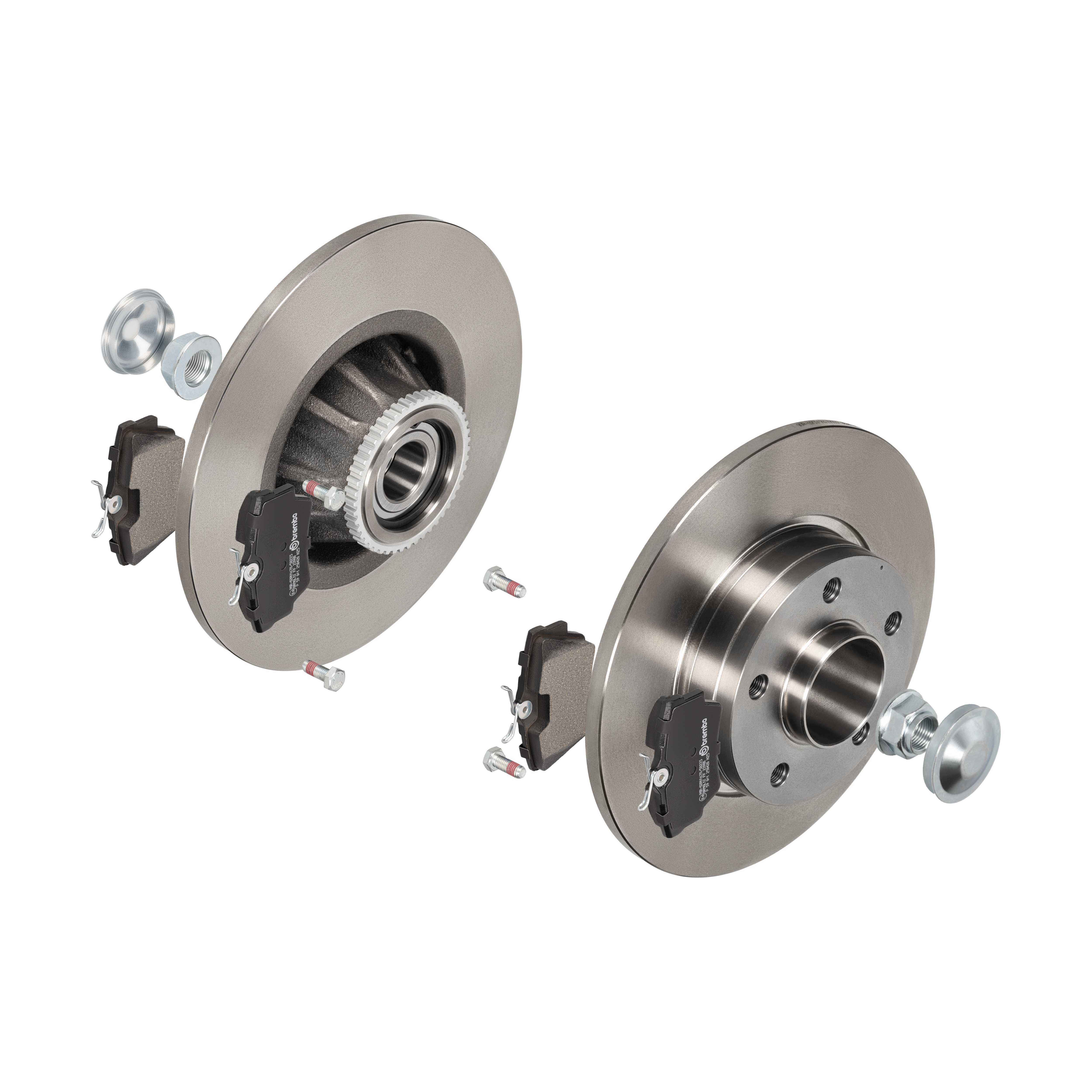 BREMBO Bremsesæt, skivebremser 142054182 bagaksel fuld 280mm 12mm for OPEL VAUXHALL NISSAN RENAULT FIAT