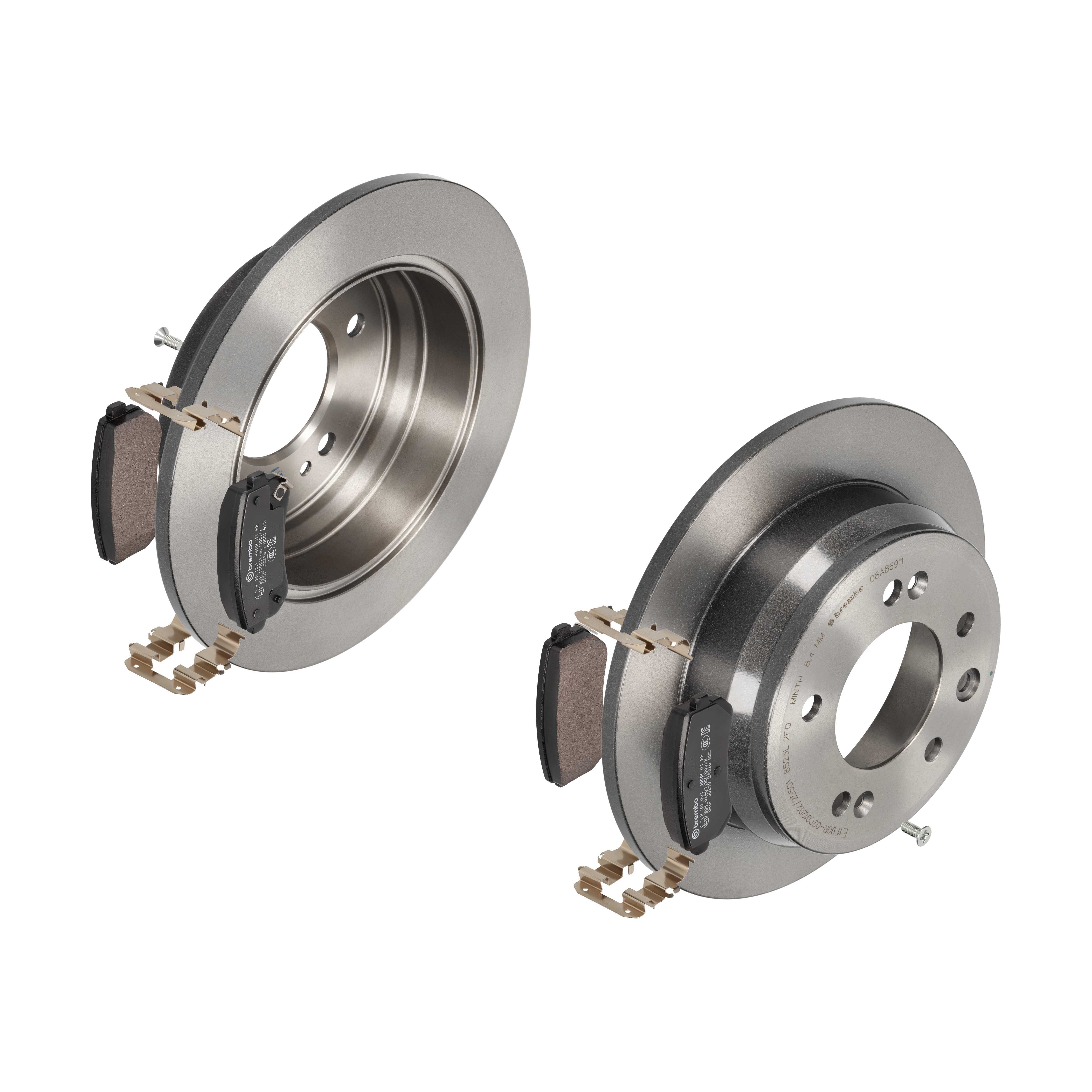 BREMBO Bremsesæt, skivebremser 142054719 bagaksel fuld 262mm 10mm for HYUNDAI KIA (DYK) KIA HYUNDAI (BEIJING)