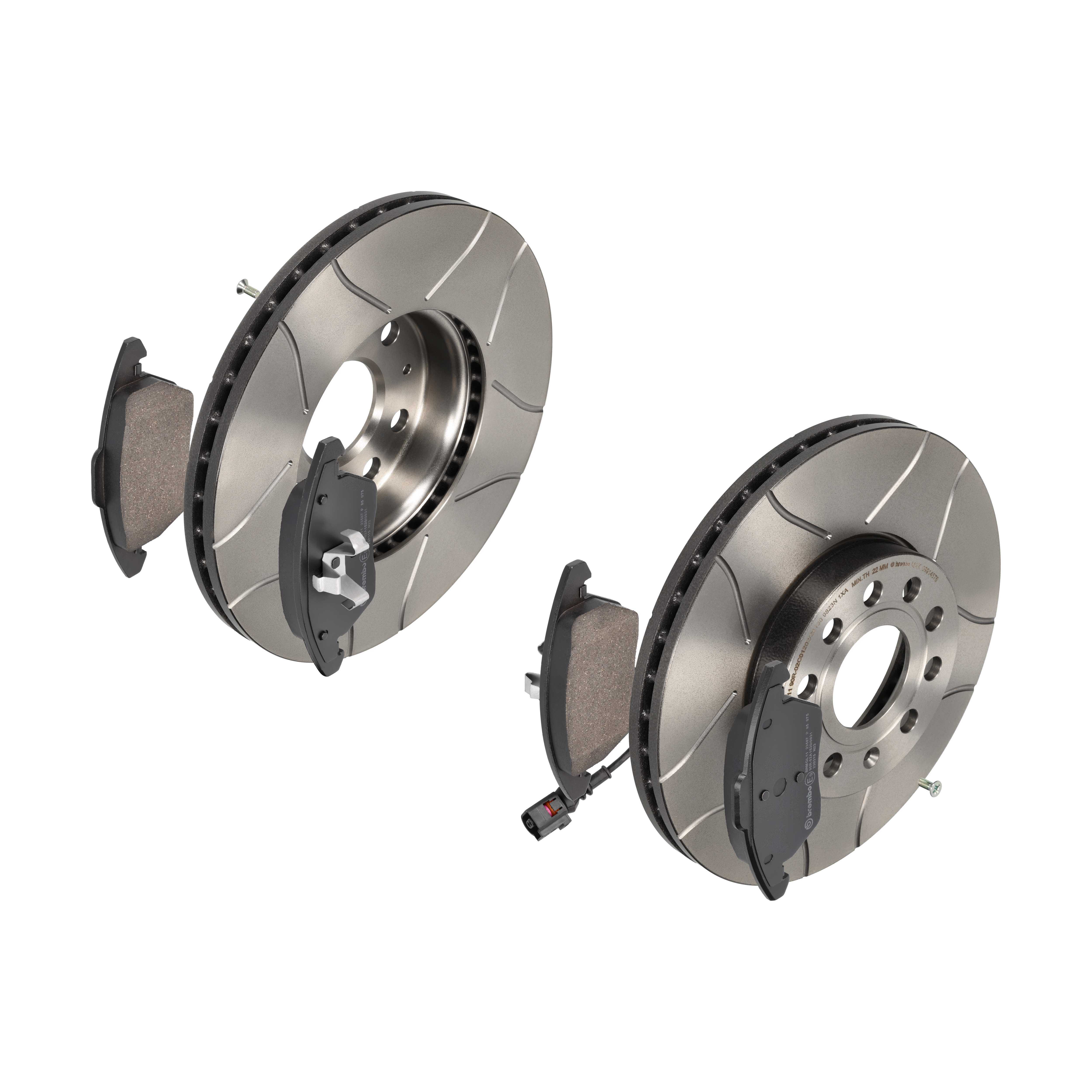 BREMBO Bremsesæt, skivebremser sk8k0f75u5 foraksel lukket 288mm 25mm for AUDI SKODA (SVW) SKODA SEAT VW AUDI (FAW) VW (FAW)