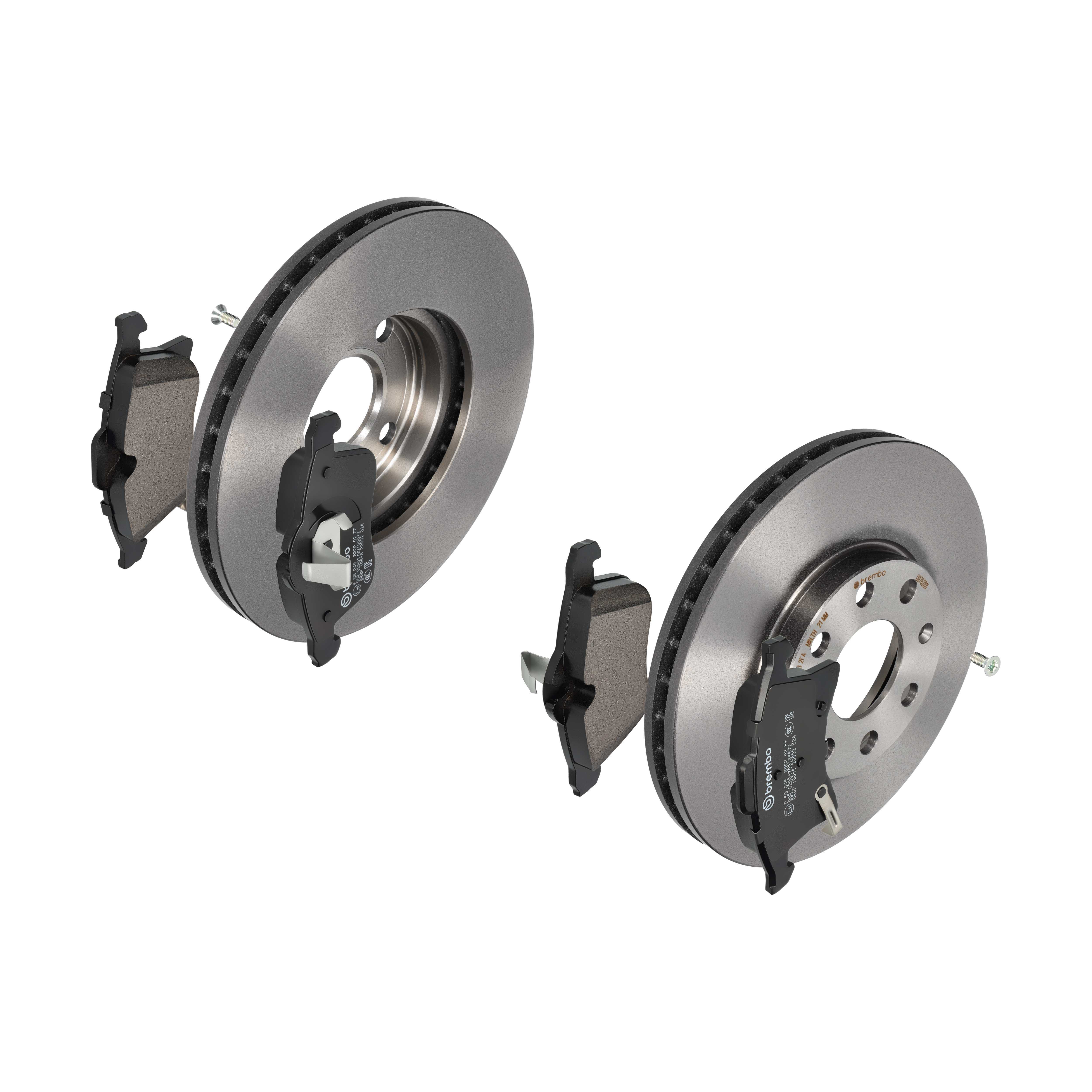 BREMBO Bremsesæt, skivebremser 142053536 foraksel indvendig ventileret 256mm 24mm for OPEL VAUXHALL GENERAL MOTORS SATURN AC
