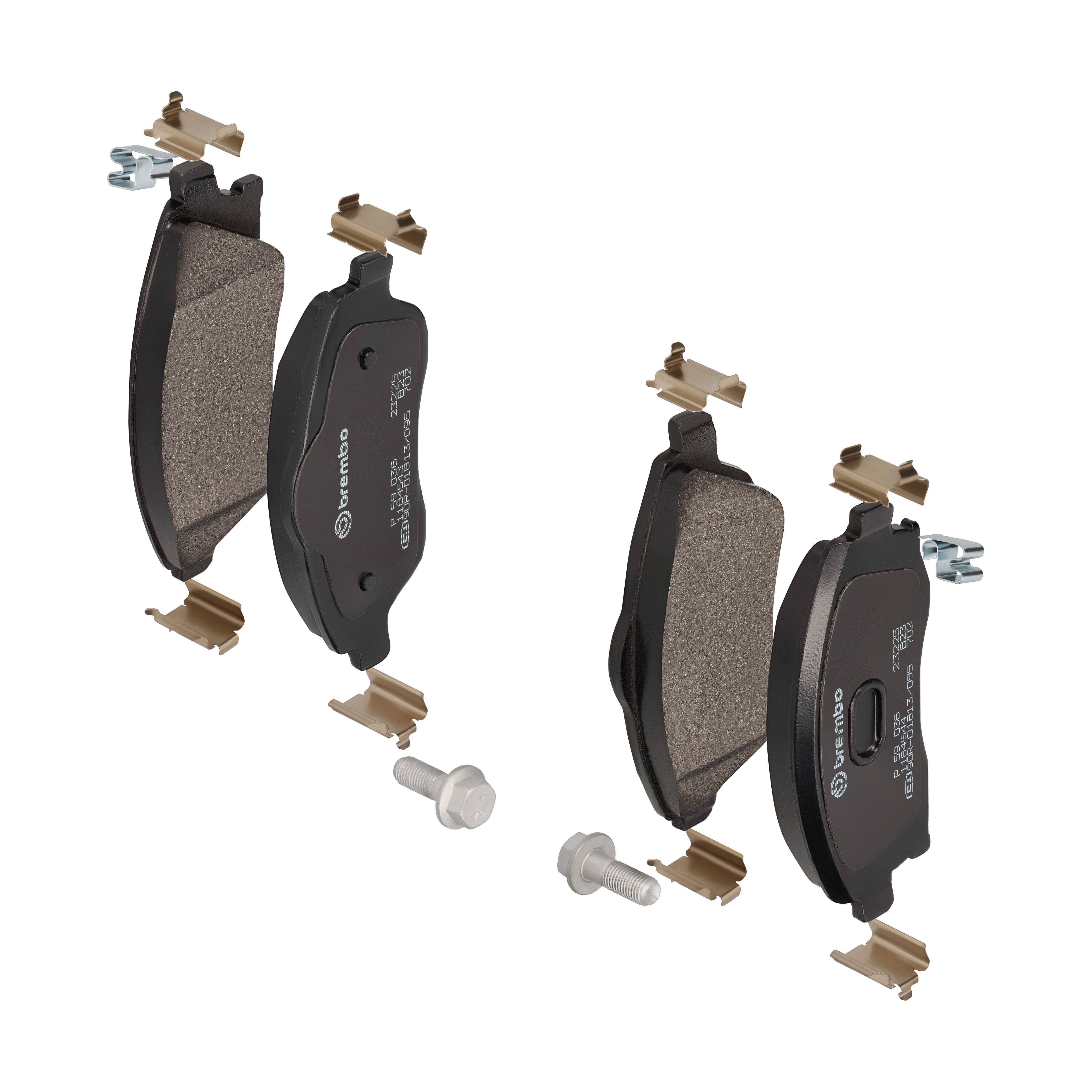 BREMBO Bremseklodser p59036 for OPEL VAUXHALL CHEVROLET GENERAL MOTORS