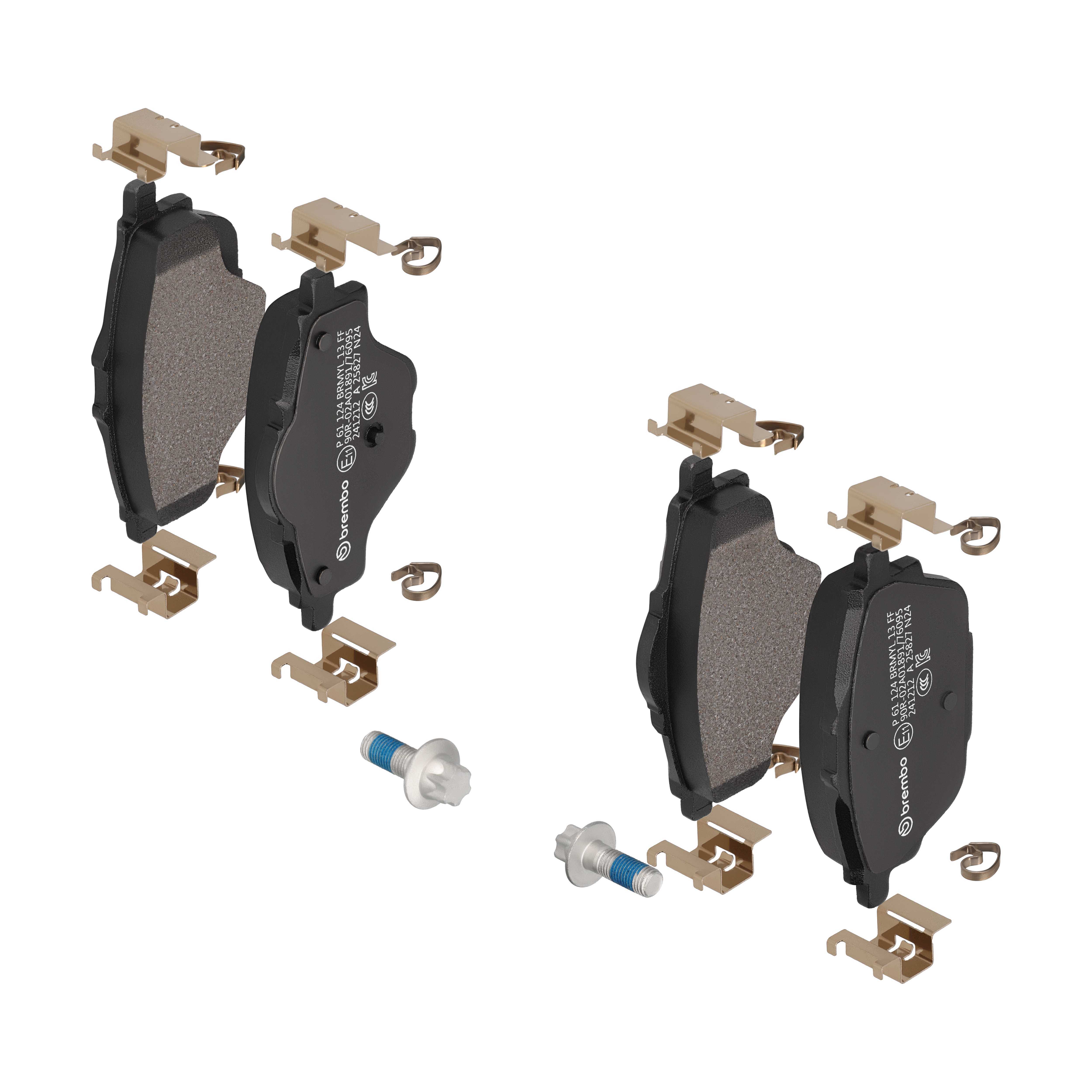 BREMBO Bremseklodser p61124 for VAUXHALL GEELY PEUGEOT DS PEUGEOT (DF-PSA)
