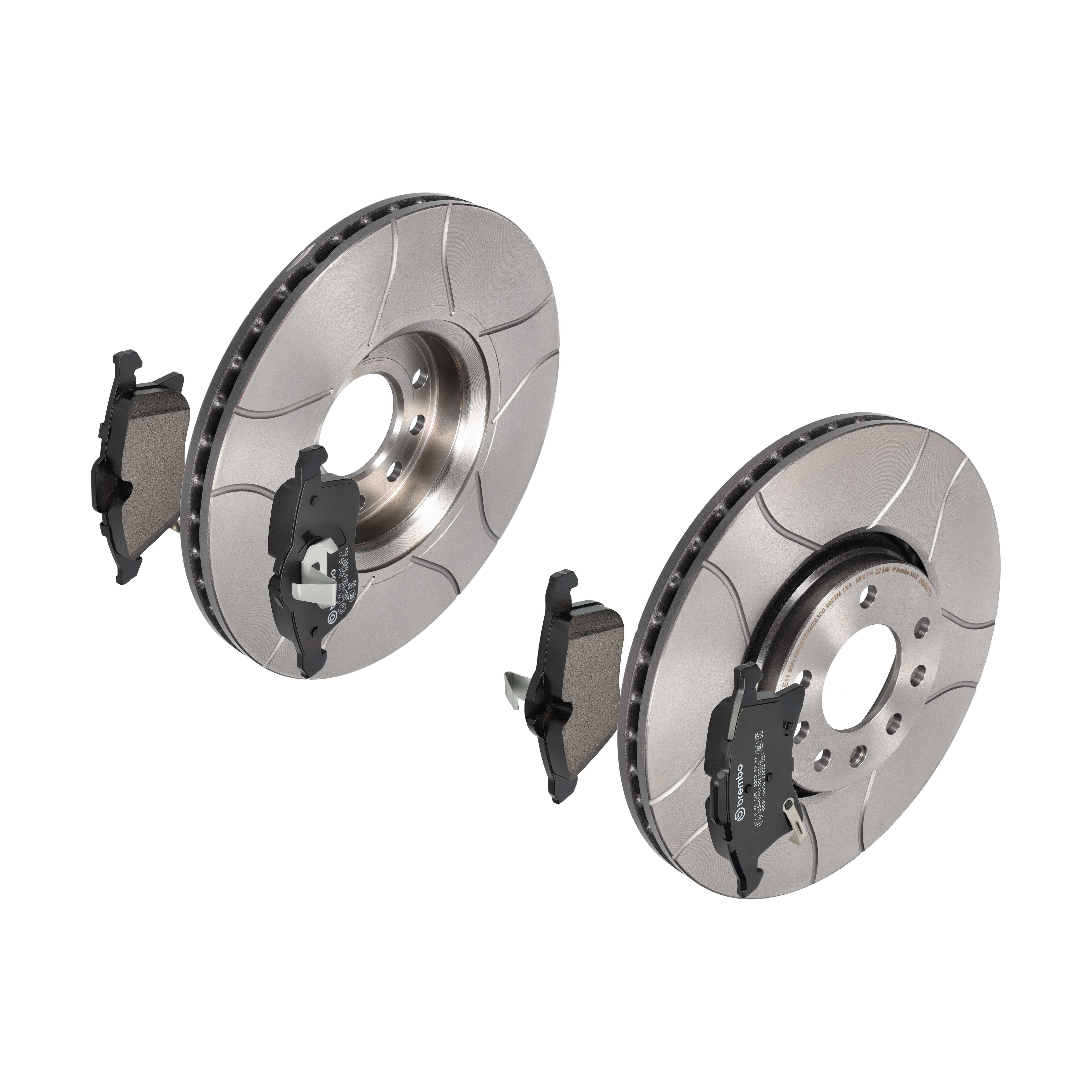 BREMBO Bremsesæt, skivebremser 142053550 foraksel lukket 308mm 25mm for OPEL SAAB VAUXHALL GENERAL MOTORS SATURN AC