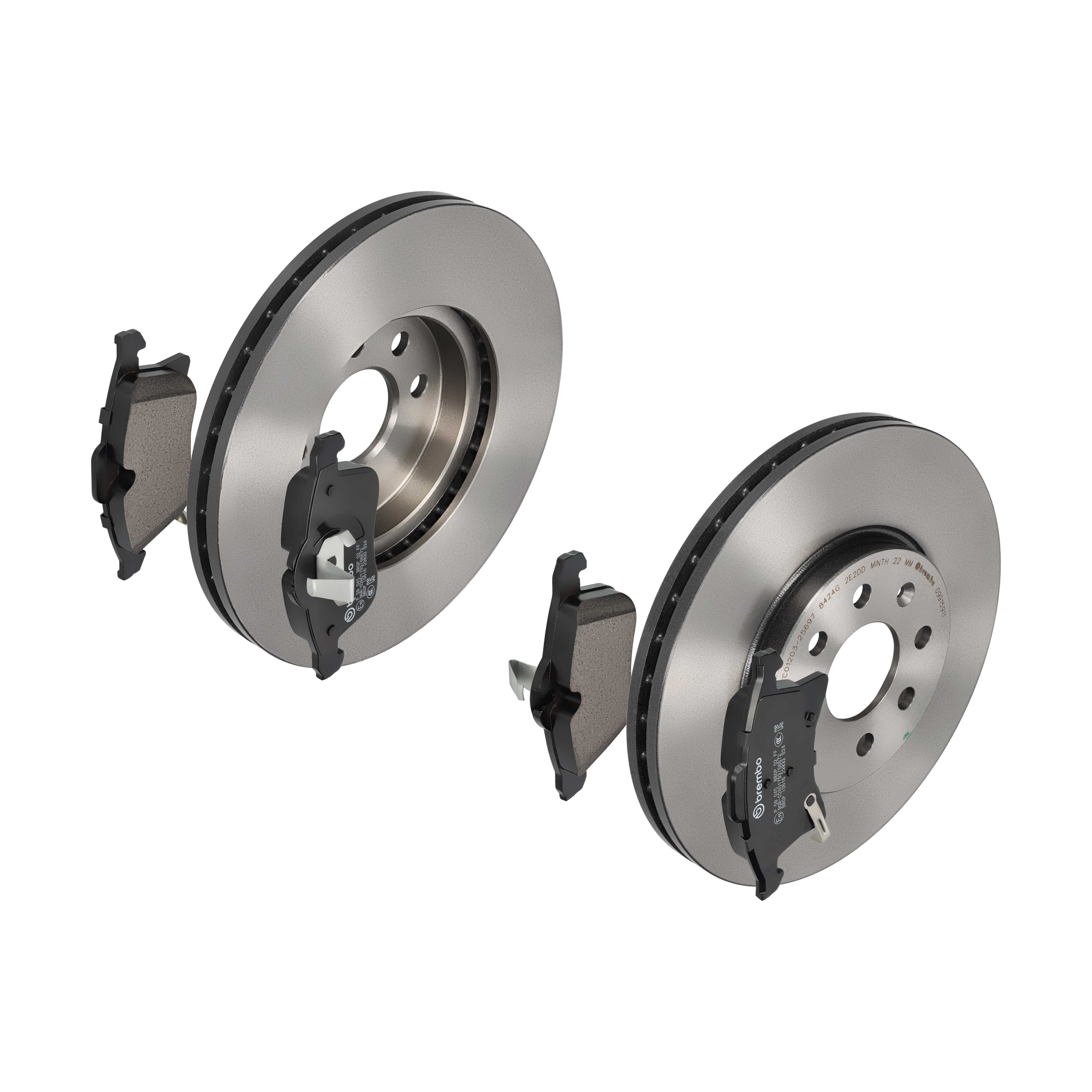 BREMBO Bremsesæt, skivebremser ijdtidfxv0 foraksel indvendig ventileret 280mm 25mm for OPEL VAUXHALL GENERAL MOTORS SATURN AC