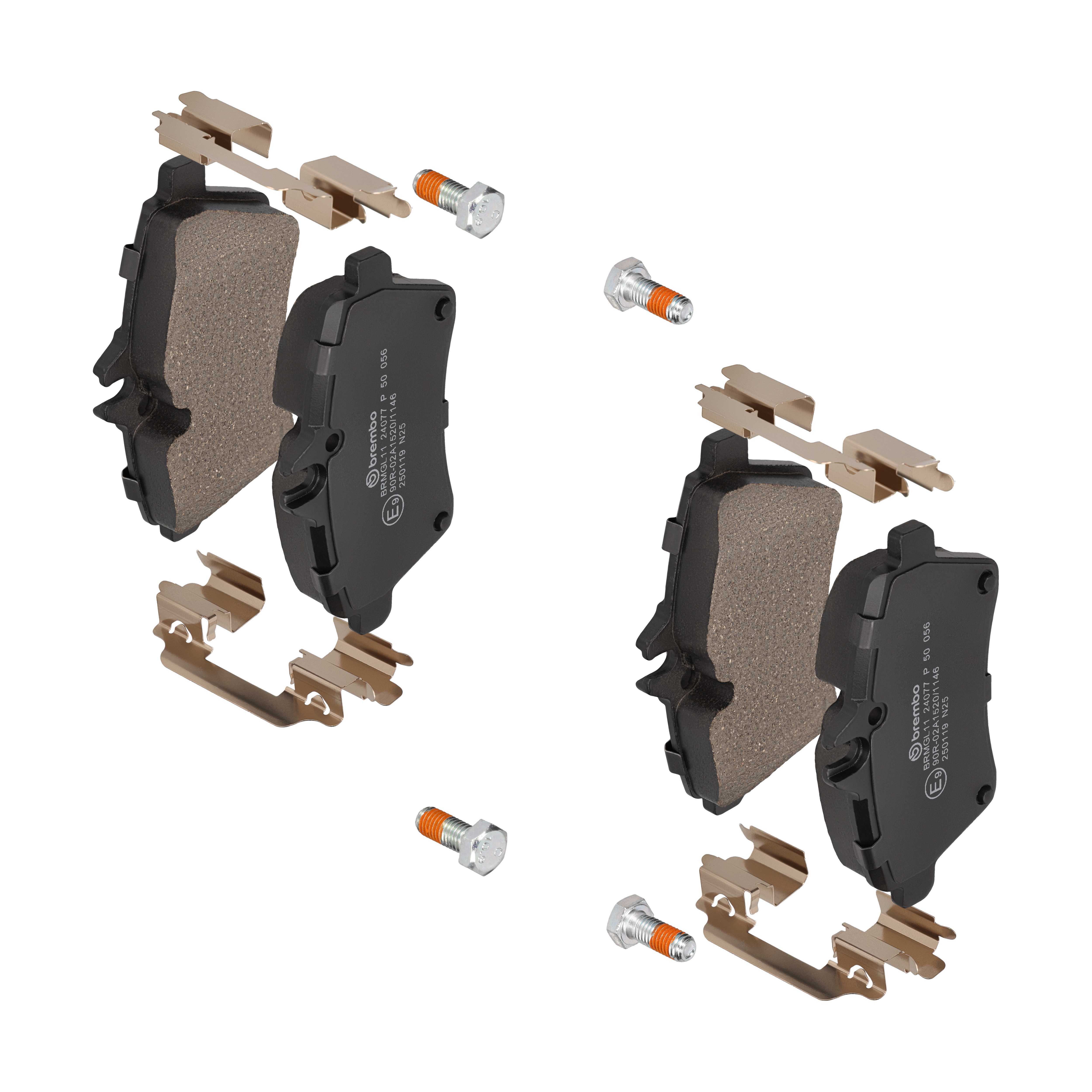 BREMBO Bremseklodser p50056 for MERCEDES-BENZ