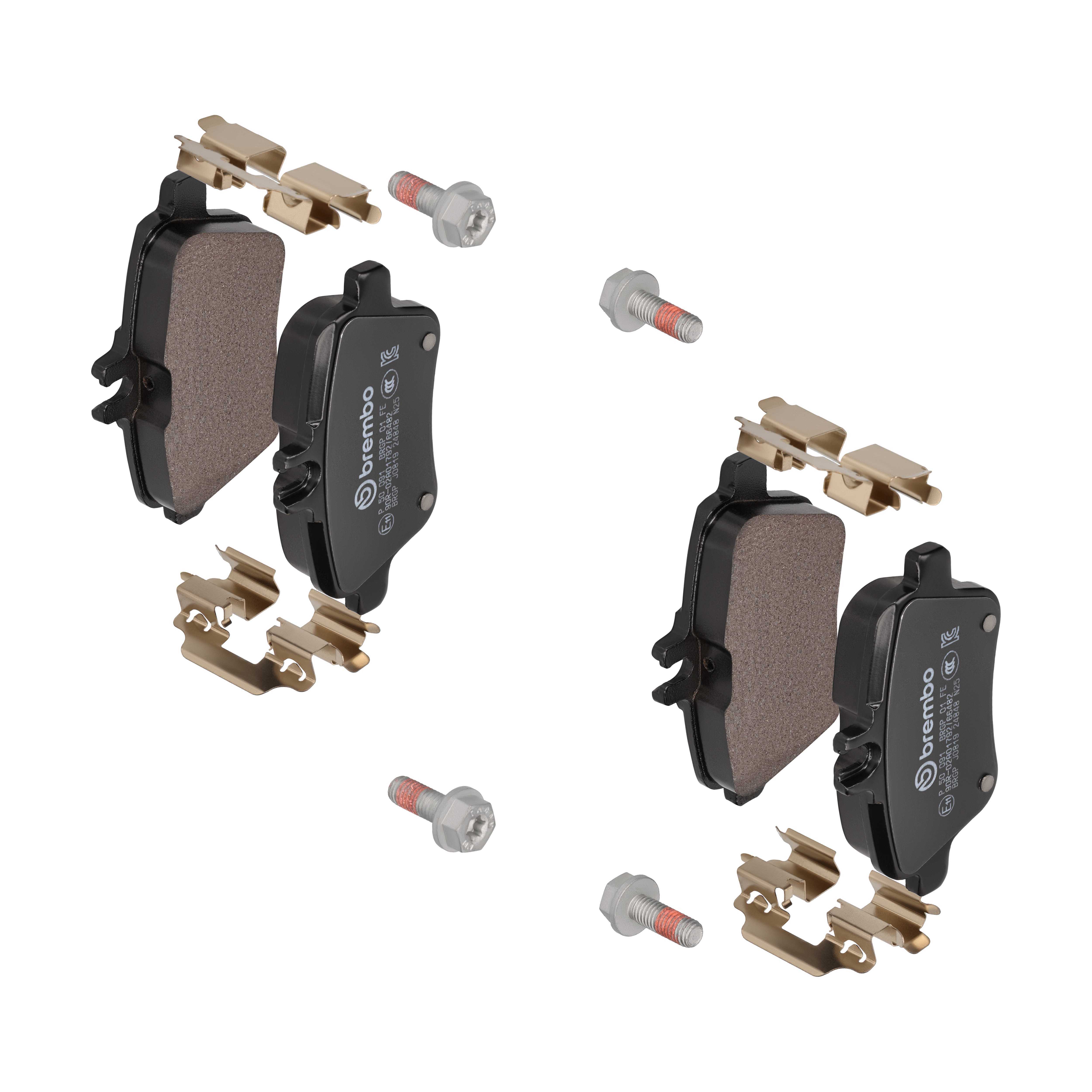 BREMBO Bremseklodser p50091 for MERCEDES-BENZ
