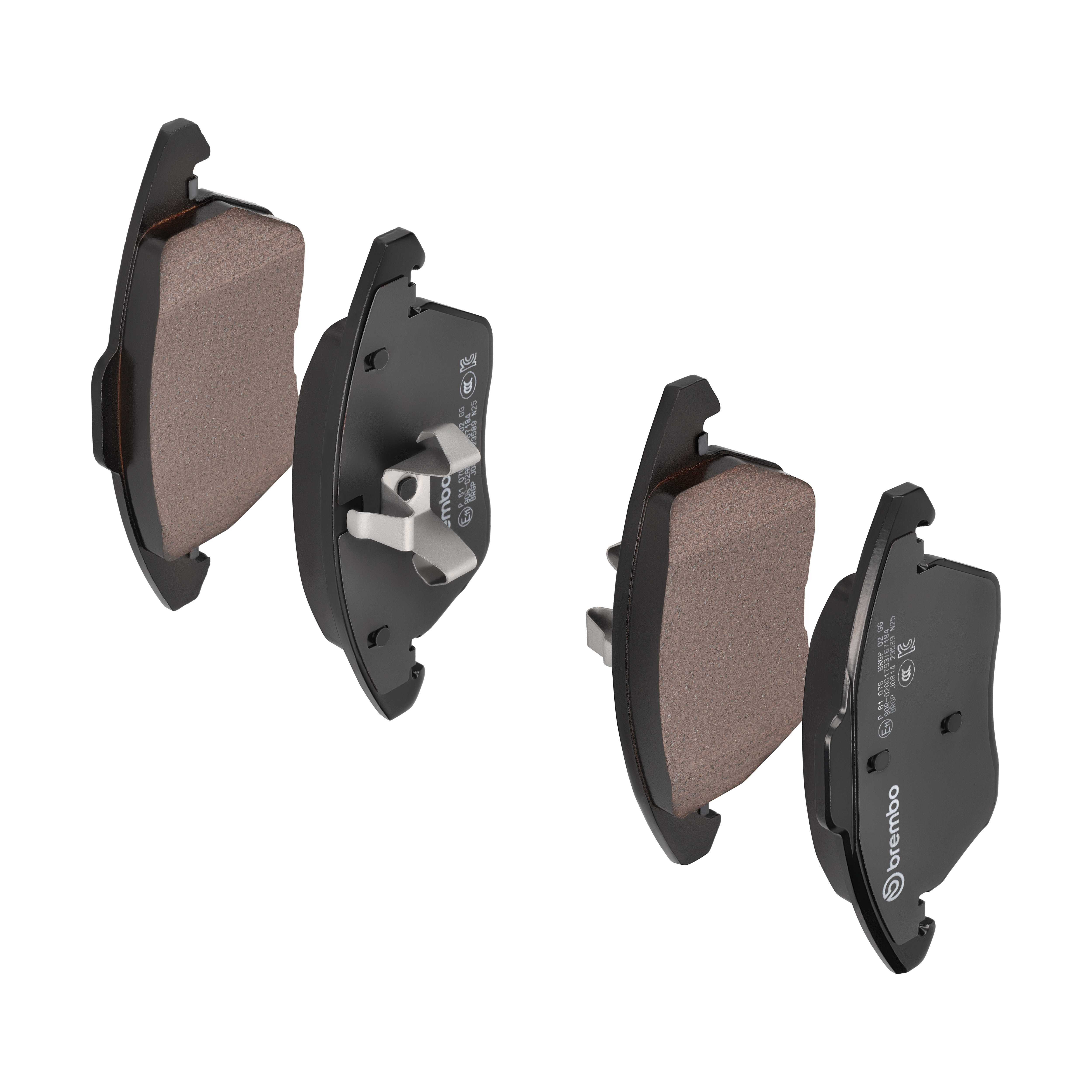 BREMBO Bremseklodser p61076 for PEUGEOT VW