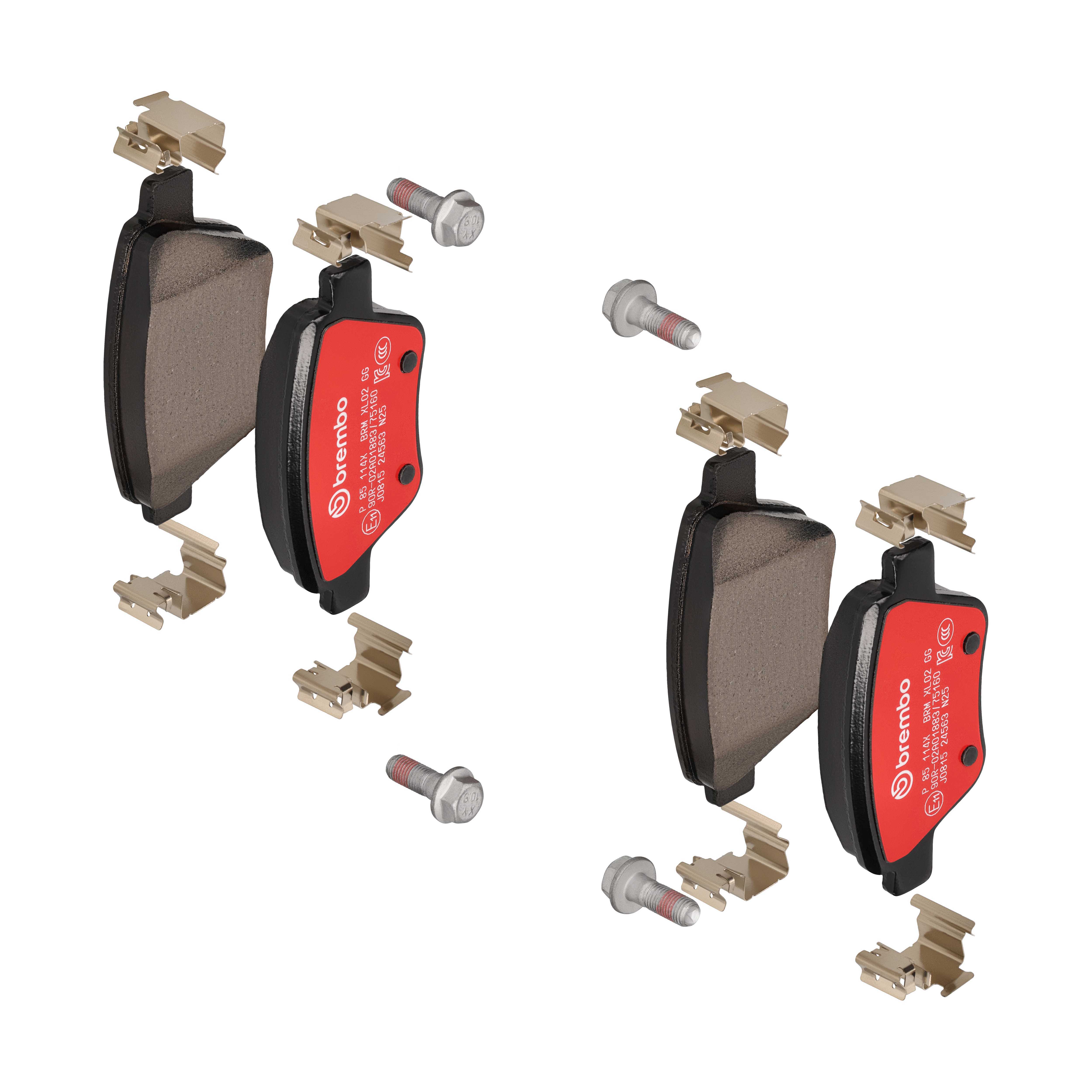 BREMBO Bremseklodser p85114x for VW