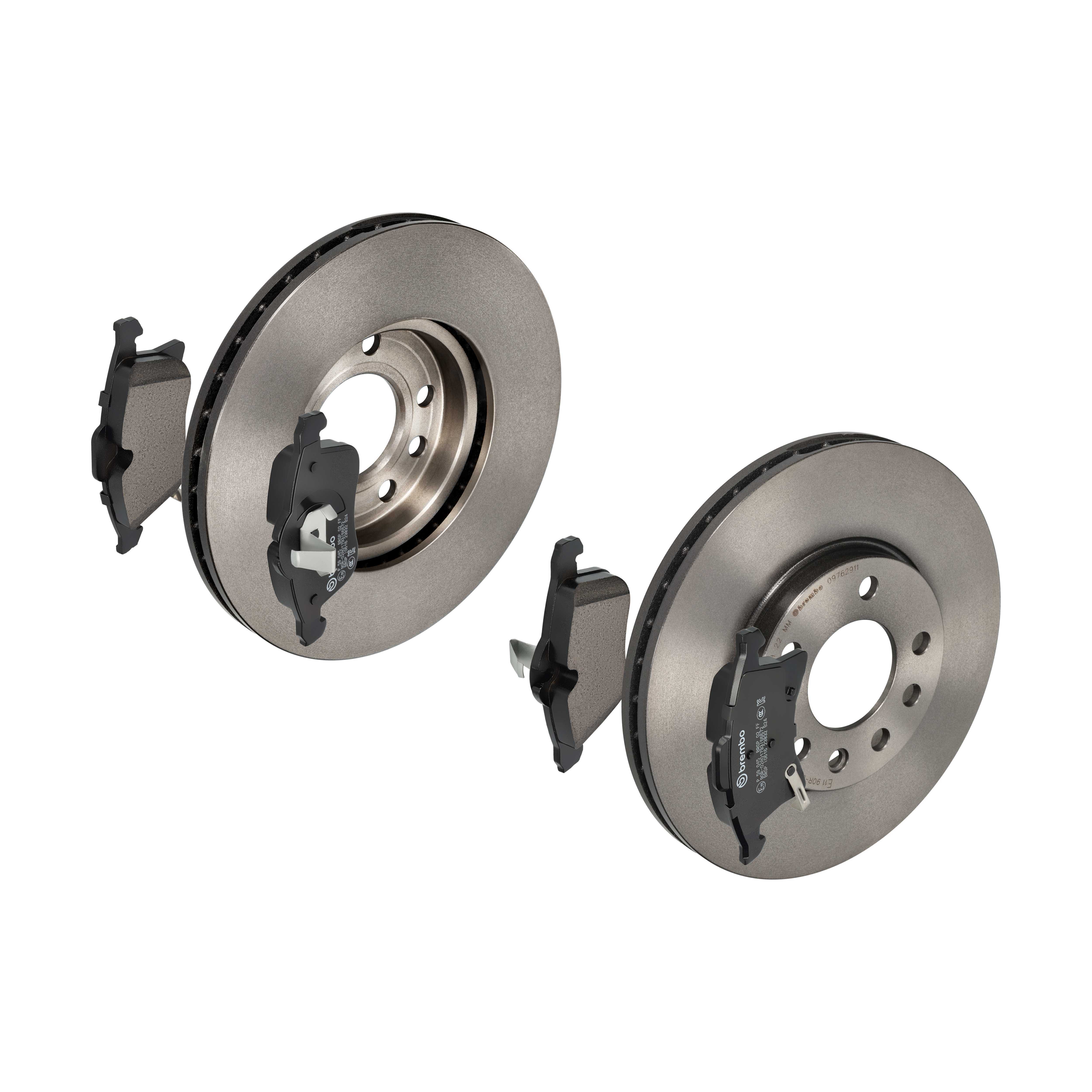 BREMBO Bremsesæt, skivebremser 142053540 foraksel indvendig ventileret 280mm 25mm for OPEL GENERAL MOTORS VAUXHALL SATURN AC