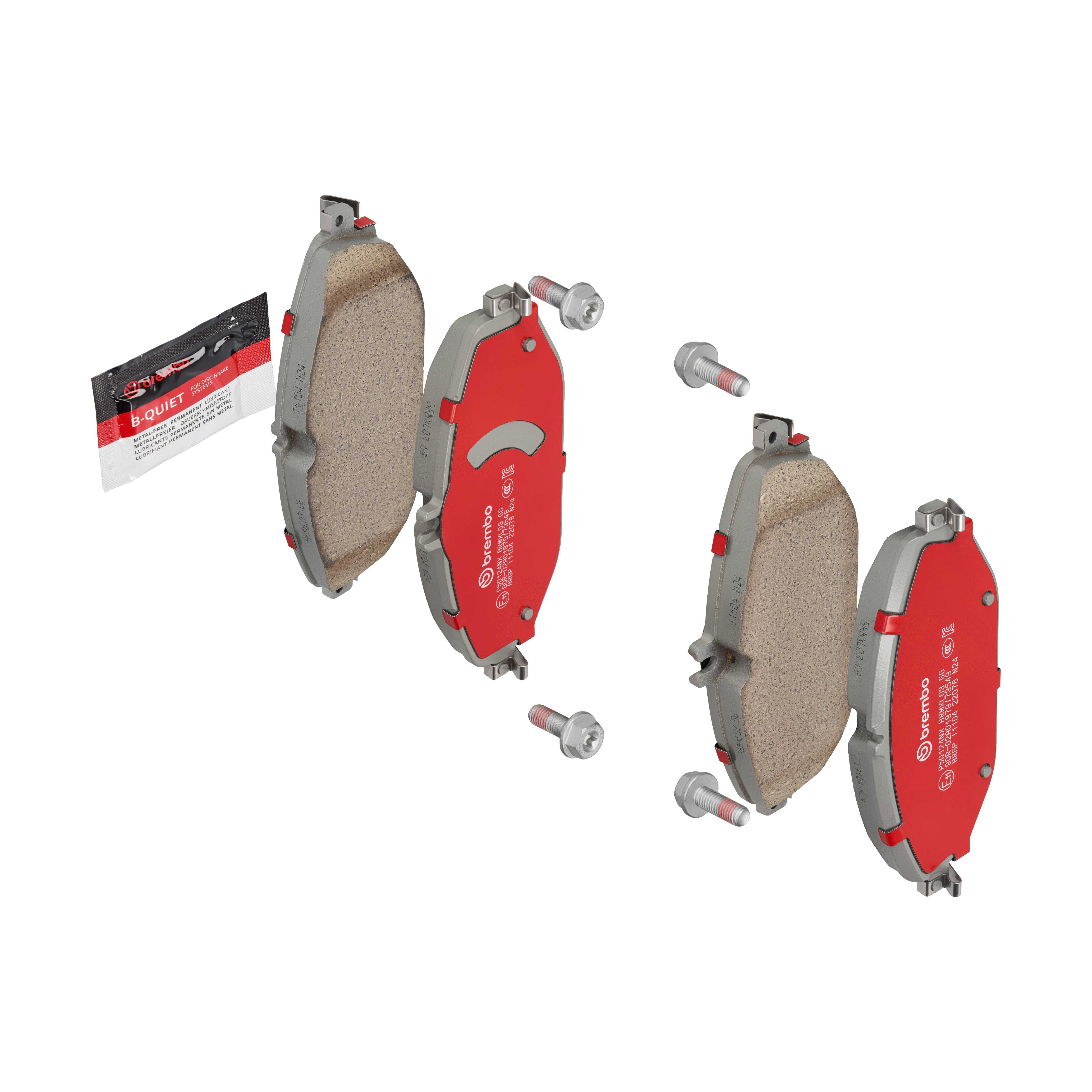 BREMBO Bremseklodser p50124nx for MERCEDES-BENZ MERCEDES-BENZ (BBDC)