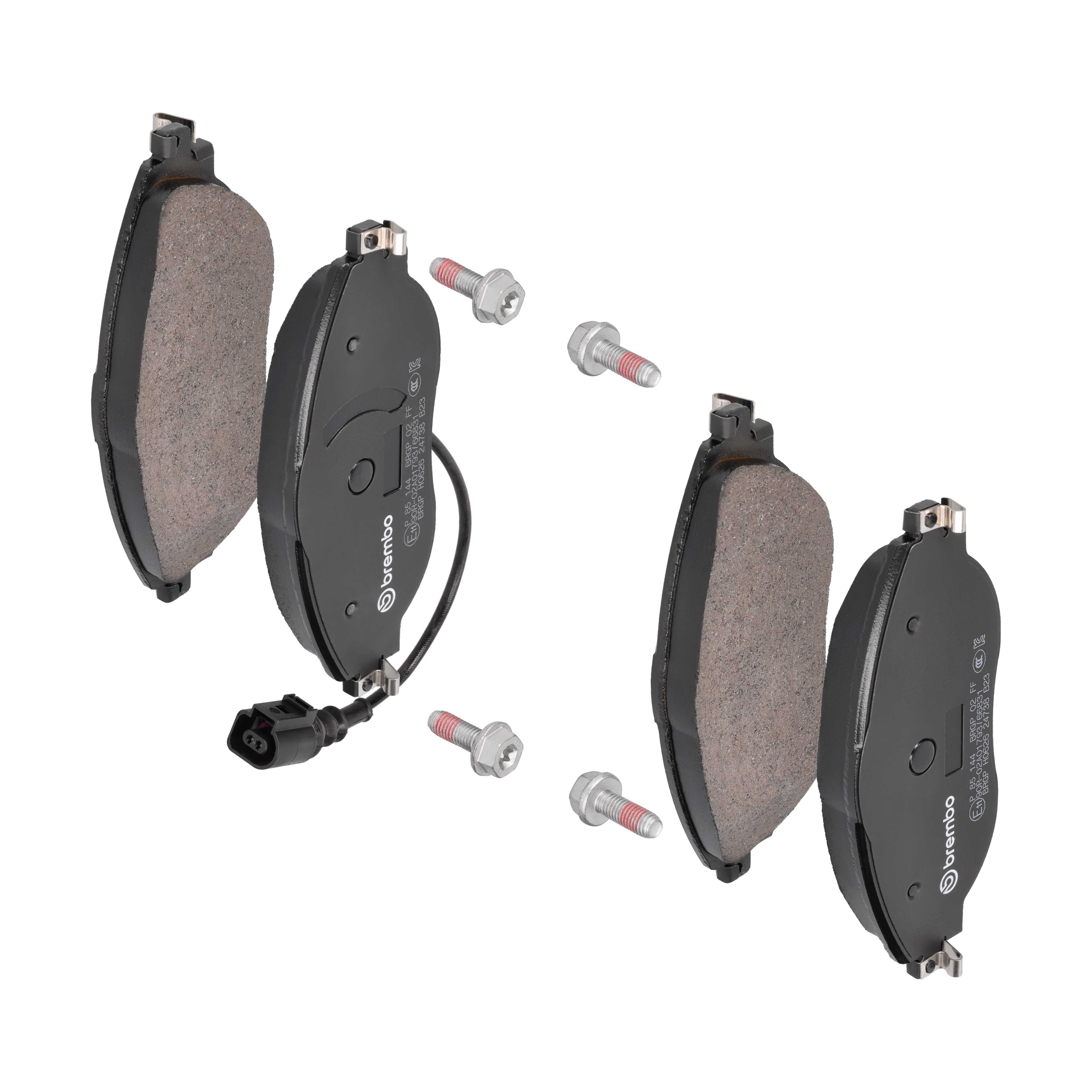 BREMBO Bremseklodser p85144 for VW SKODA